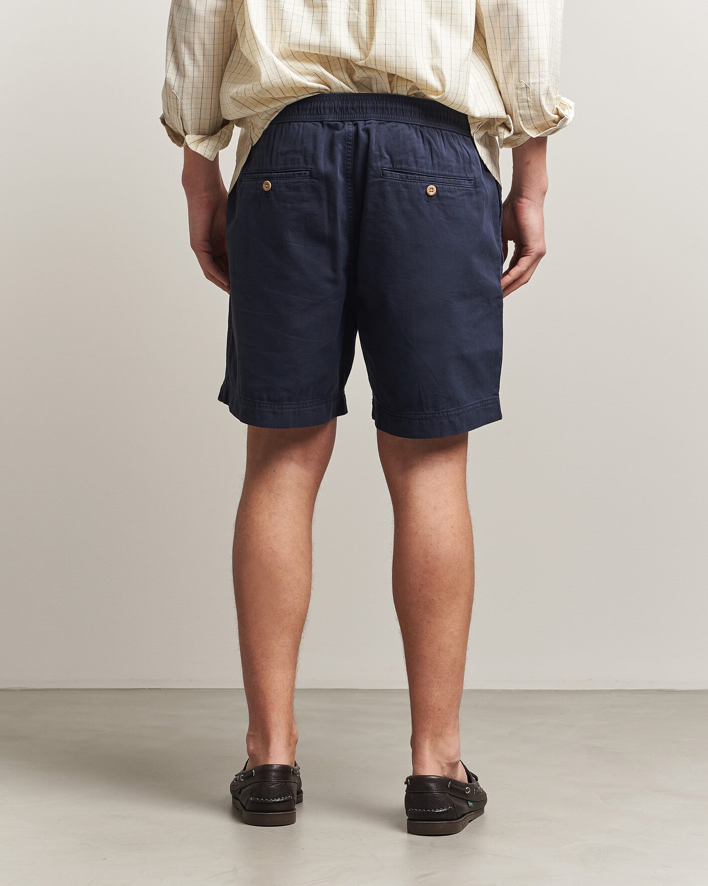 Uomini | Pantaloncini | Gant | Regular Fit Sunfaded Drawstring Evening Blue