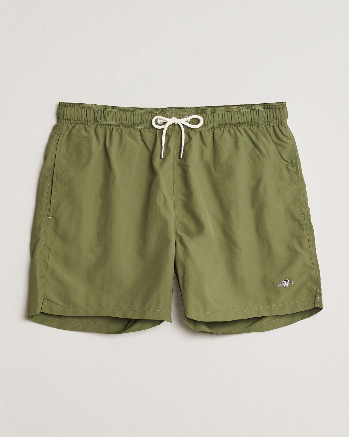 Uomini | Costumi da bagno | GANT | Basic Swimshorts Dry Herb Green
