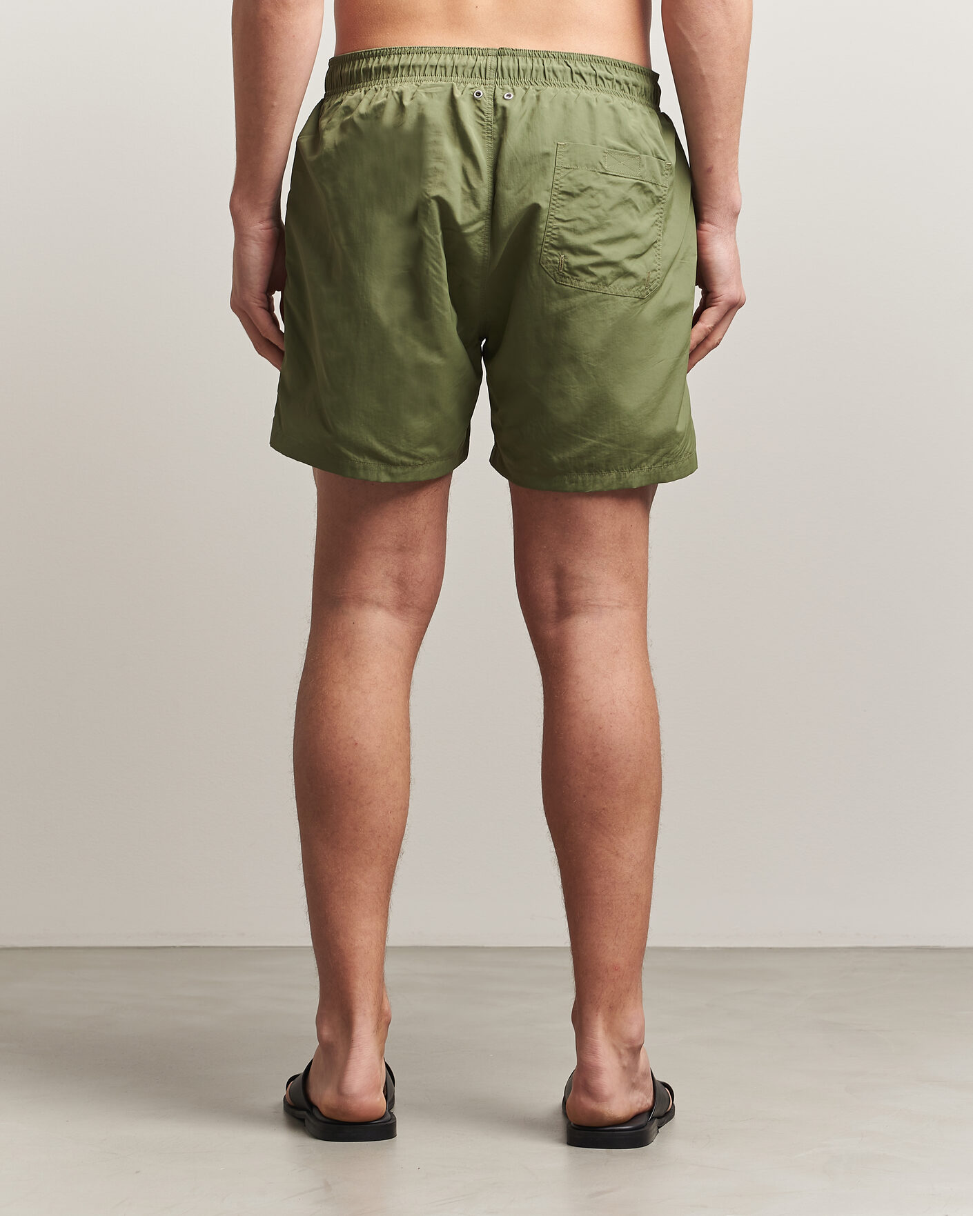 Uomini | Costumi da bagno | Gant | Basic Swimshorts Dry Herb Green