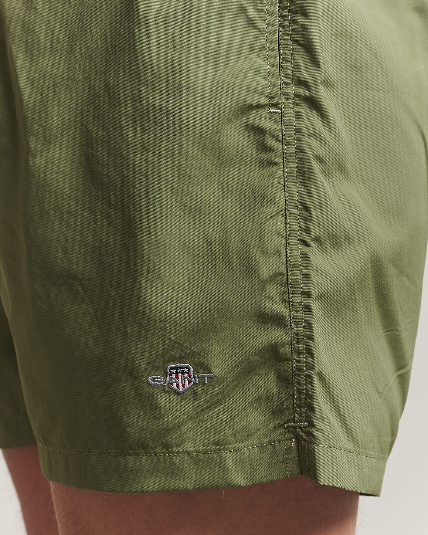 Uomini | Costumi da bagno | Gant | Basic Swimshorts Dry Herb Green