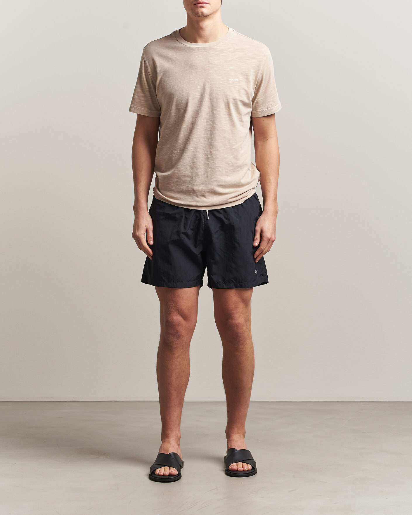 Uomini | Costumi da bagno | GANT | Basic Swimshorts Black