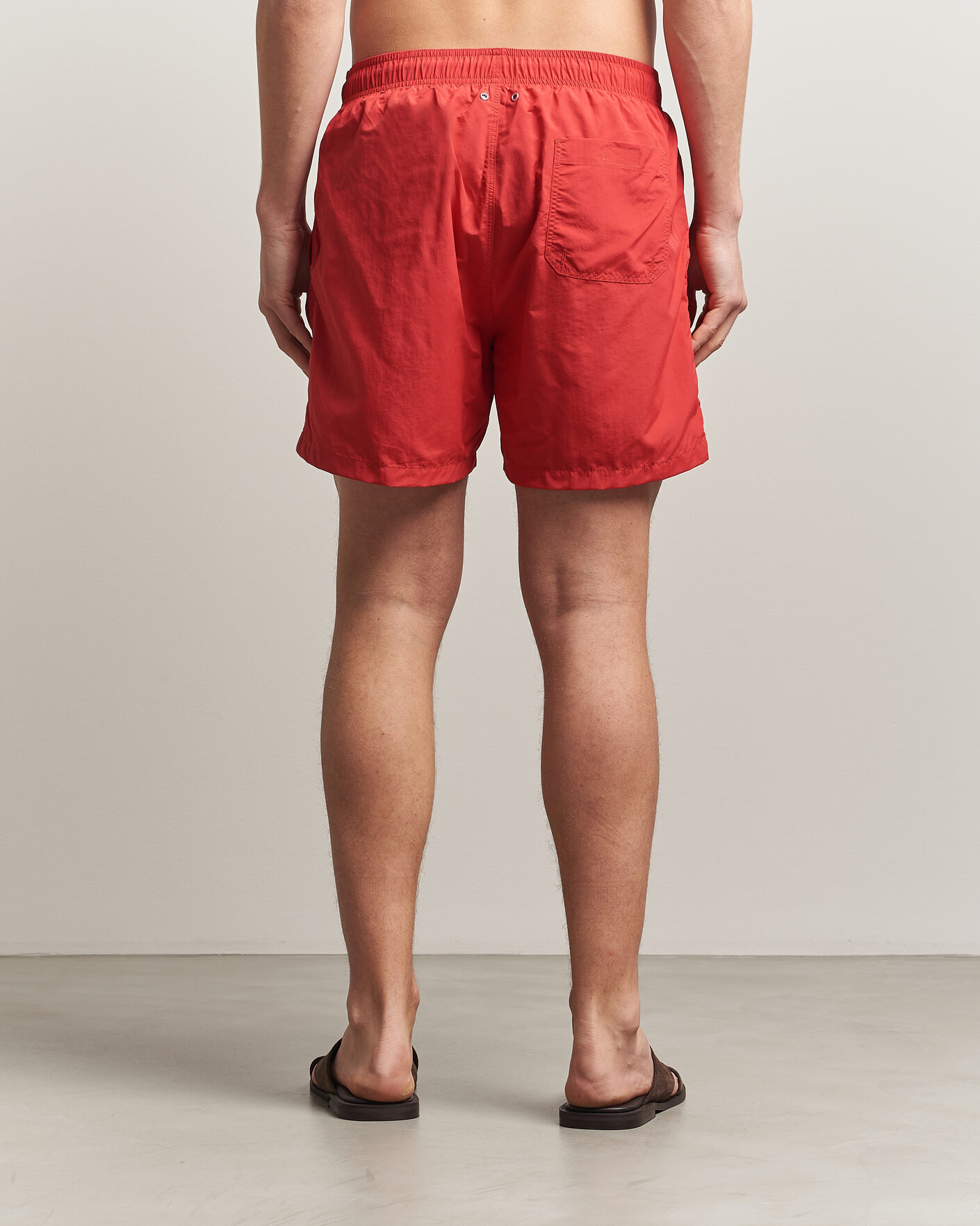 Uomini | Costumi da bagno | GANT | Basic Swimshorts Rose Red