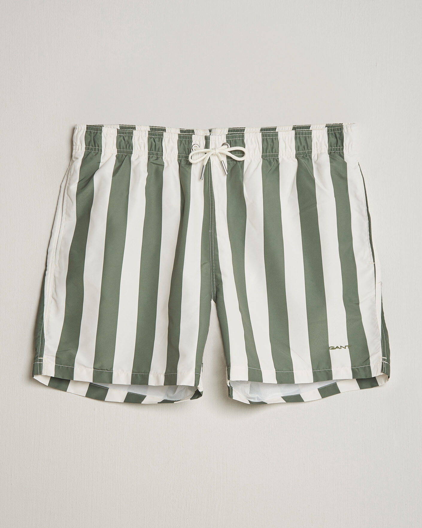 Uomini | Costumi da bagno | GANT | Blockstriped Swimshorts Dry Herb Green