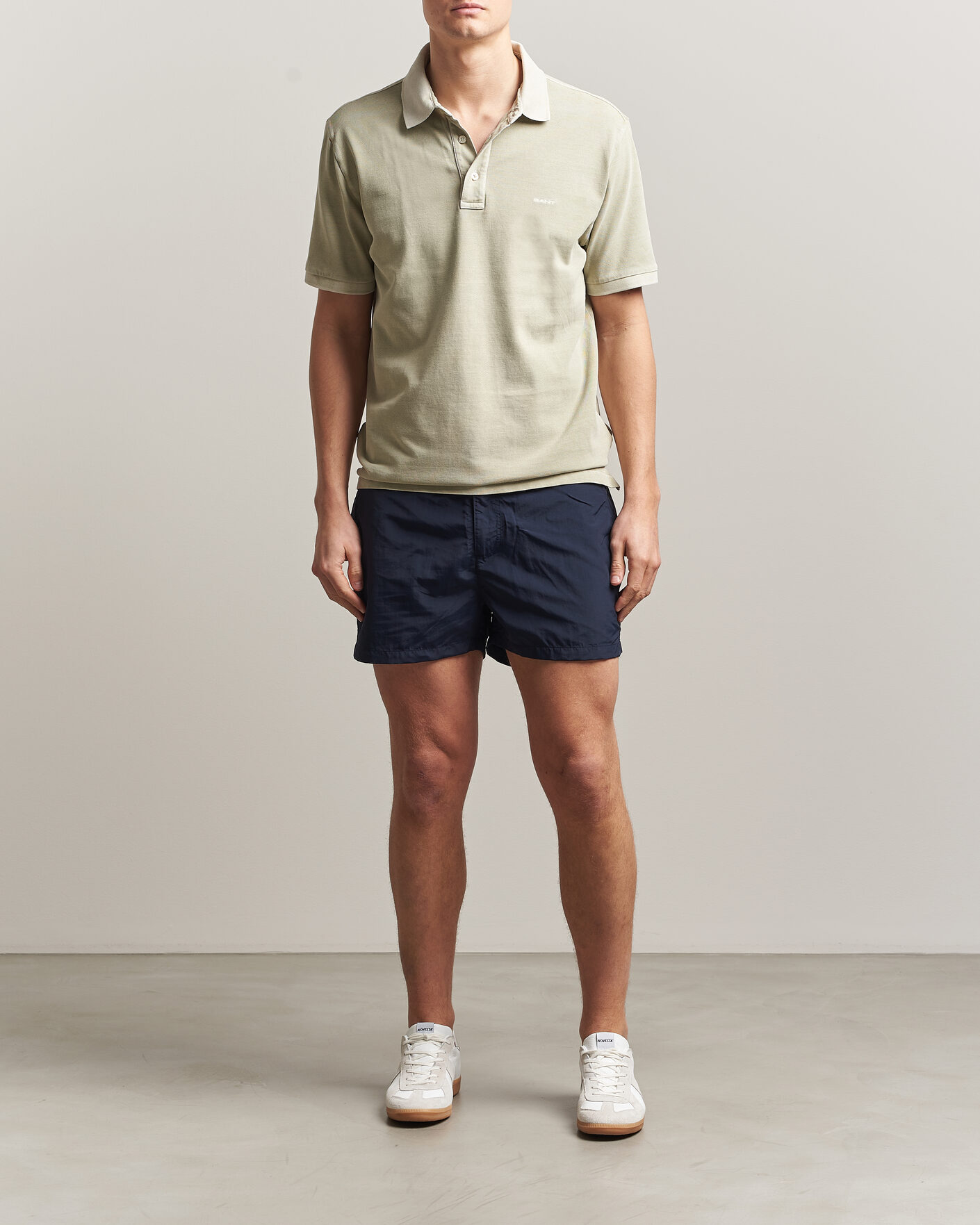 Uomini | Costumi da bagno | Gant | Fitted Swimshorts Marine