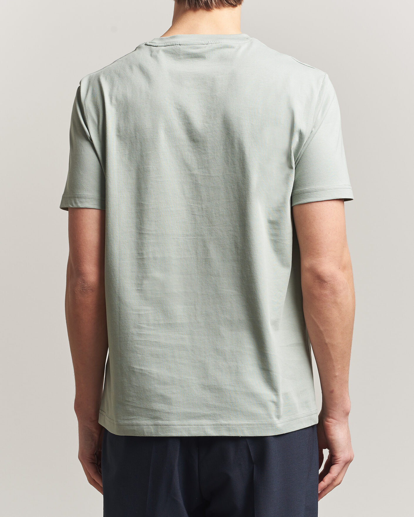Uomini | T-shirt | Gant | Scenery Graphic Crew Neck T-Shirt Ceramic Grey