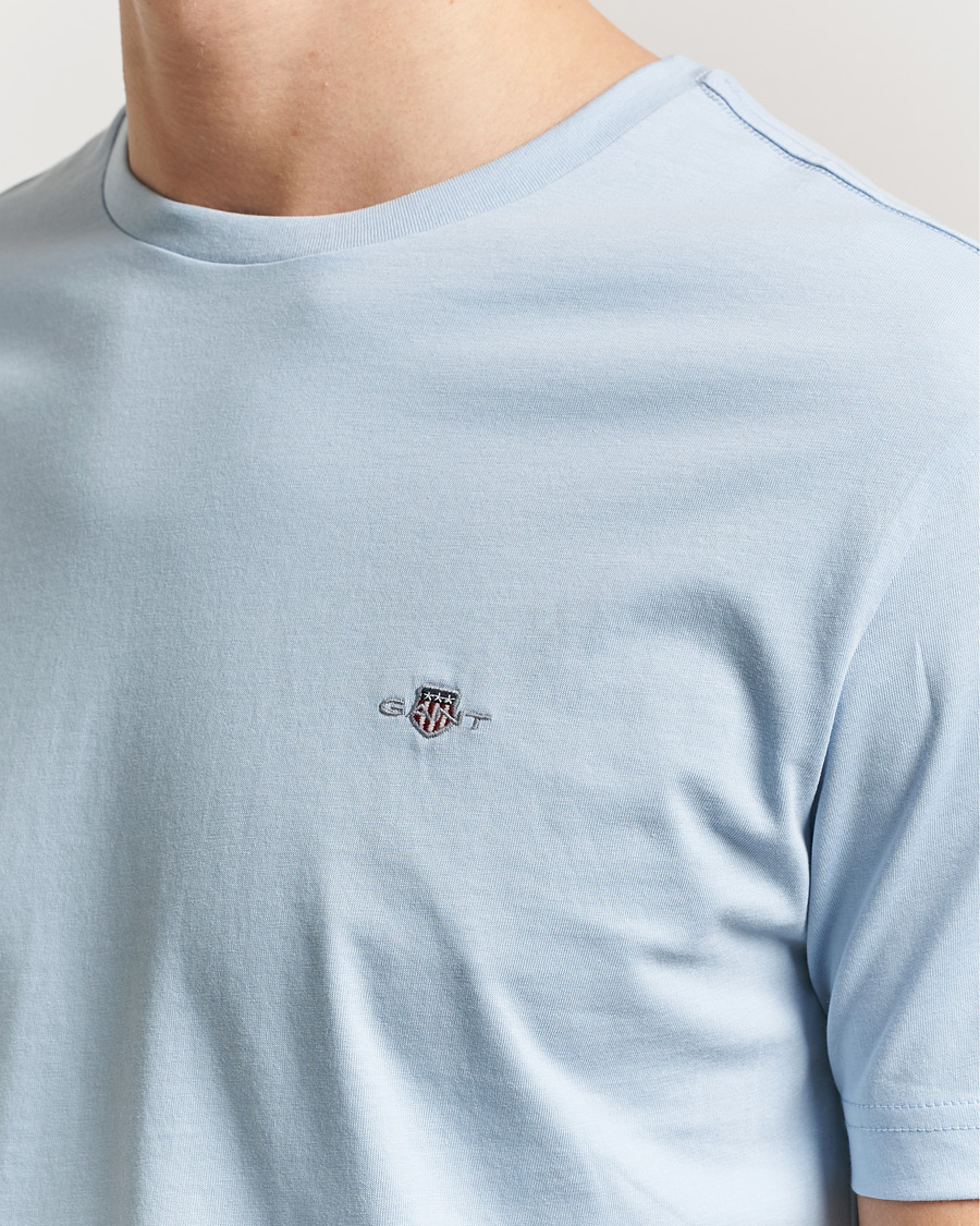 Uomini | T-shirt | Gant | The Original T-Shirt Fresh Blue