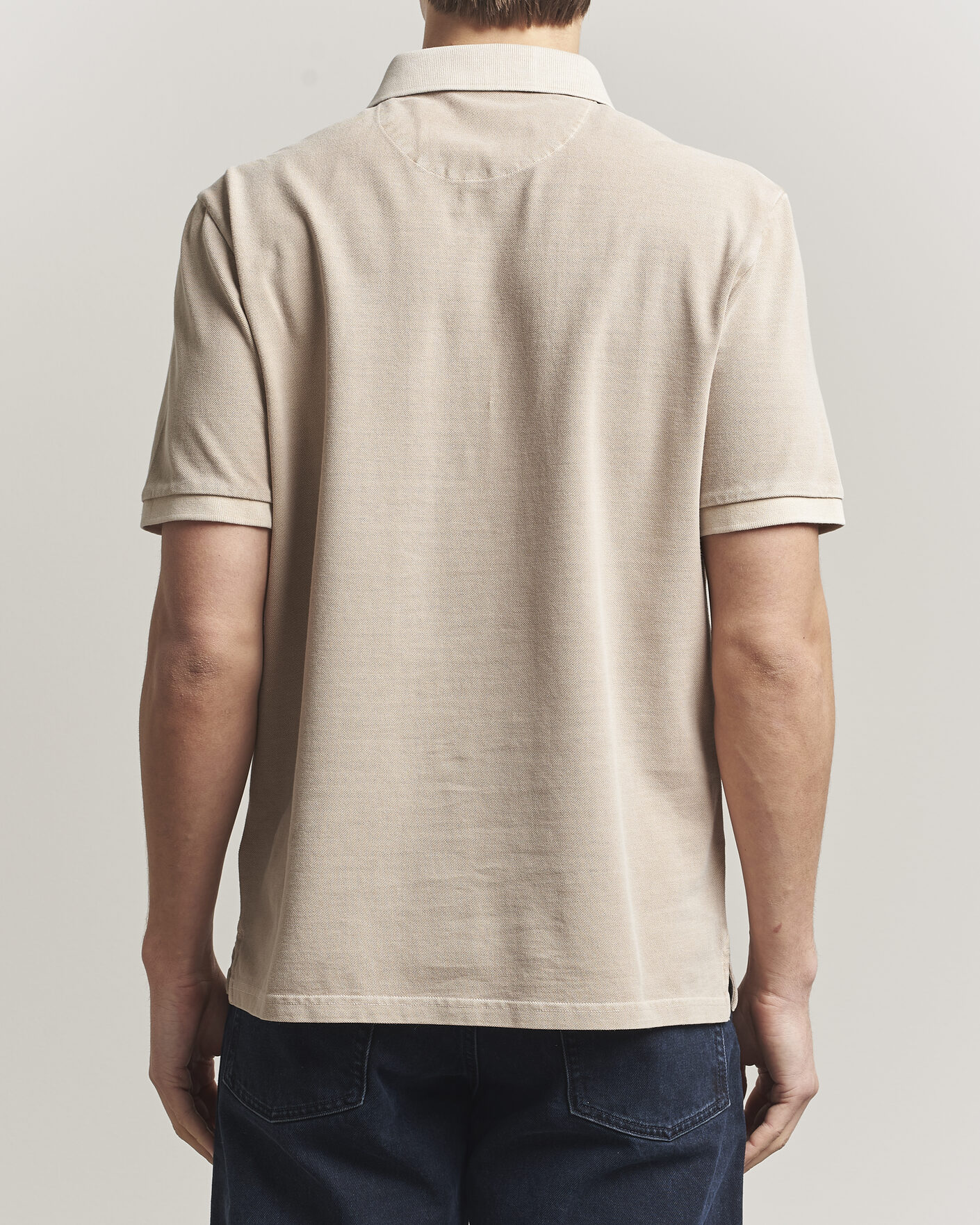 Uomini | Polo | Gant | Sunfaded Polo Oat Beige