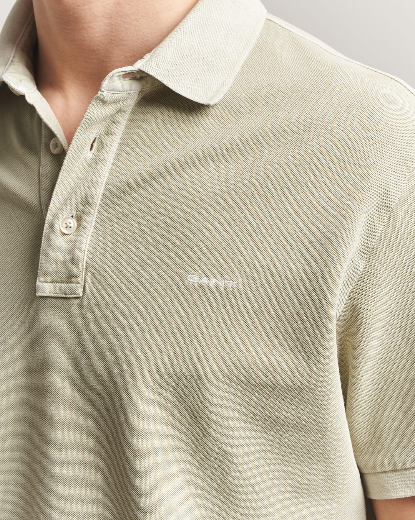 Uomini | Polo | Gant | Sunfaded Polo Milky Matcha