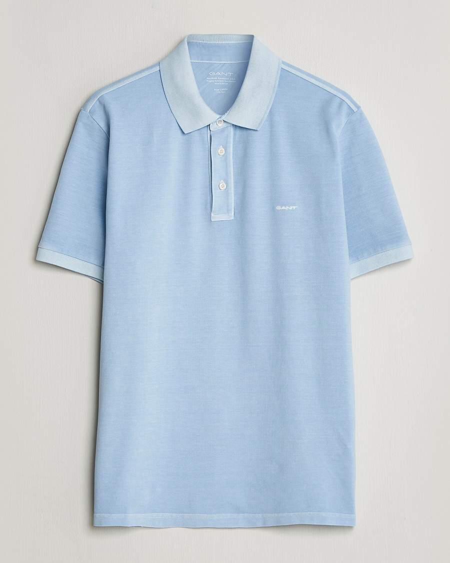 Uomini | Polo | Gant | Sunfaded Polo Fresh Blue