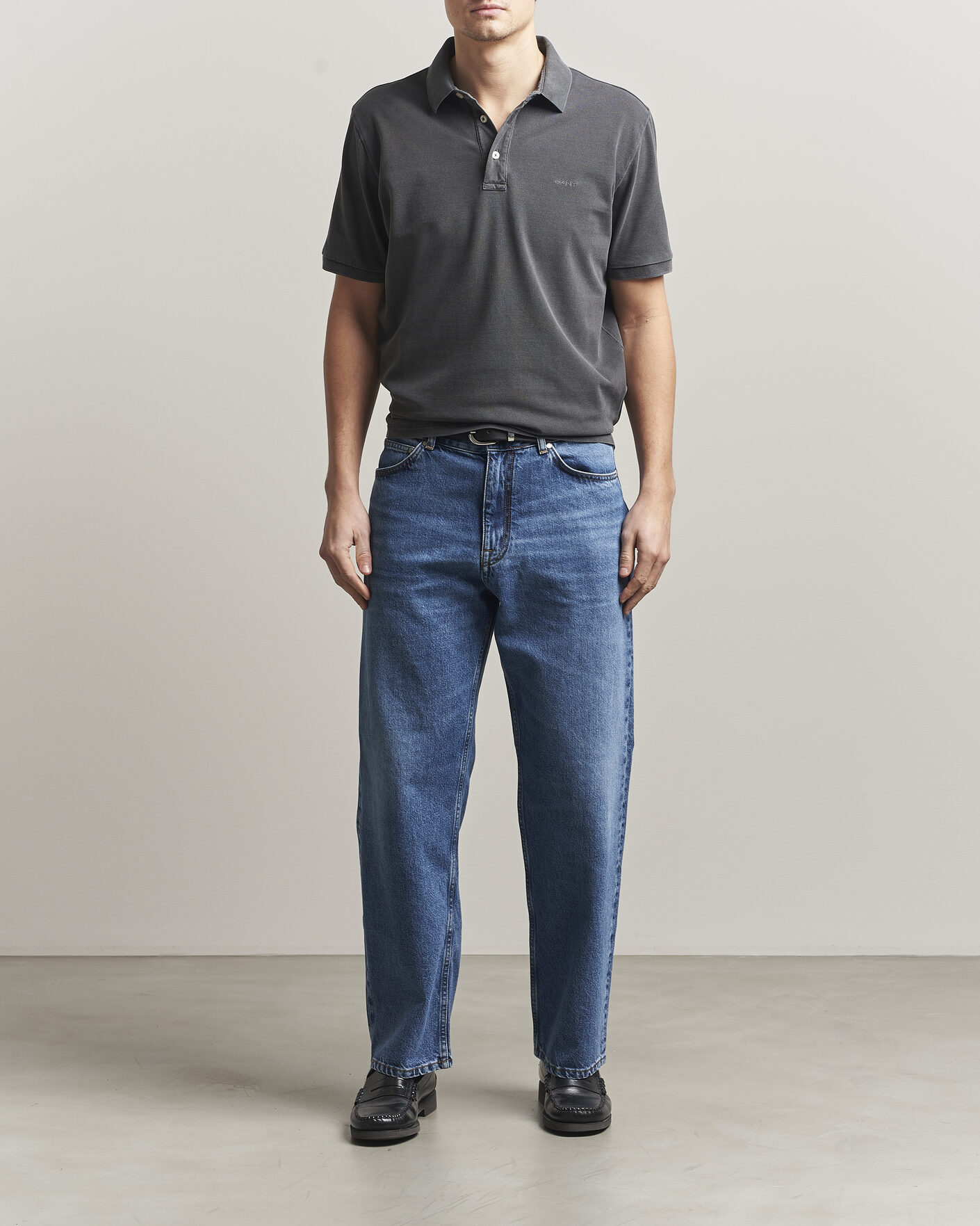 Uomini | Polo | GANT | Sunfaded Polo Black