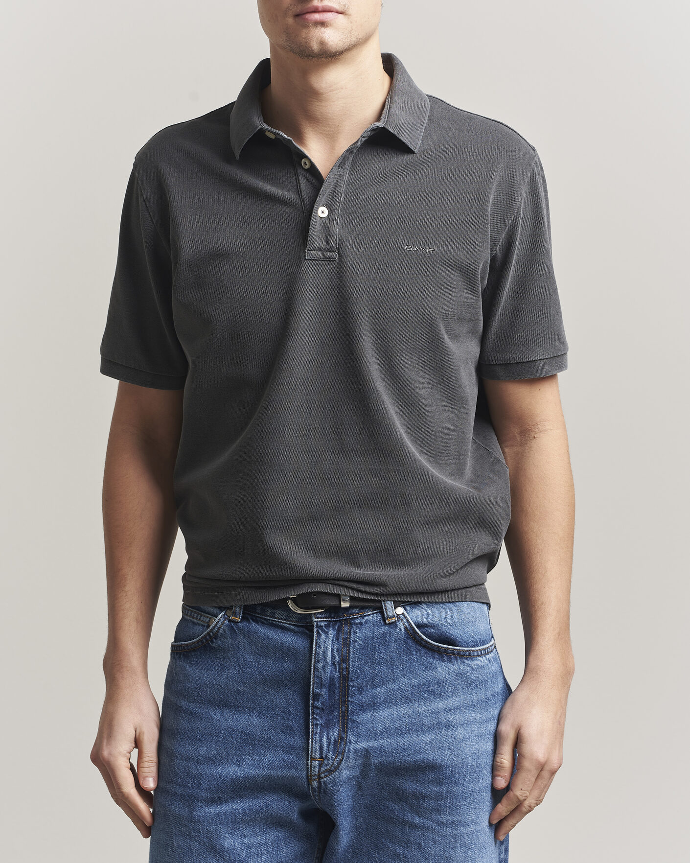 Uomini | Polo | Gant | Sunfaded Polo Black