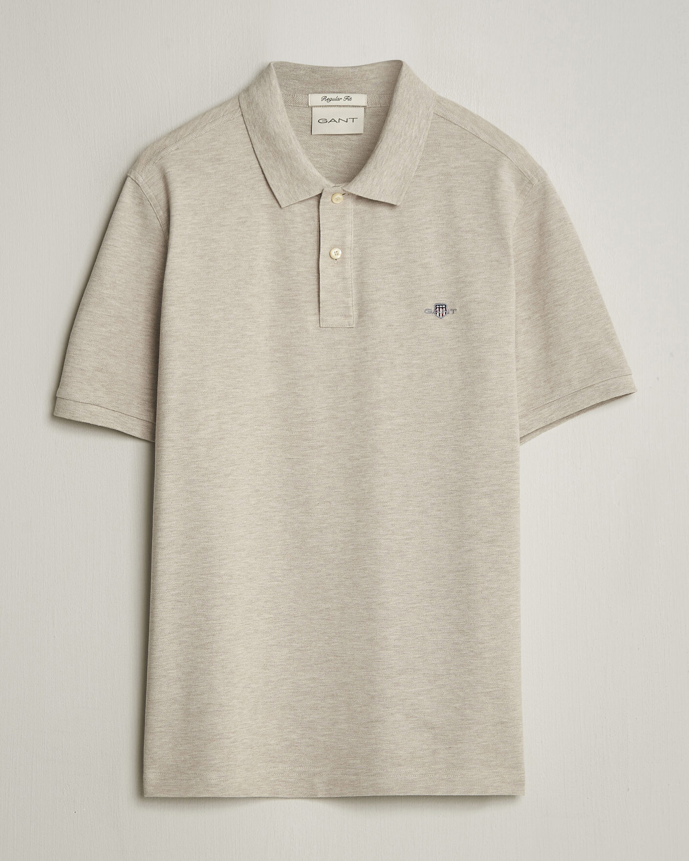 Uomini | Polo | GANT | The Original Polo Oat Melange