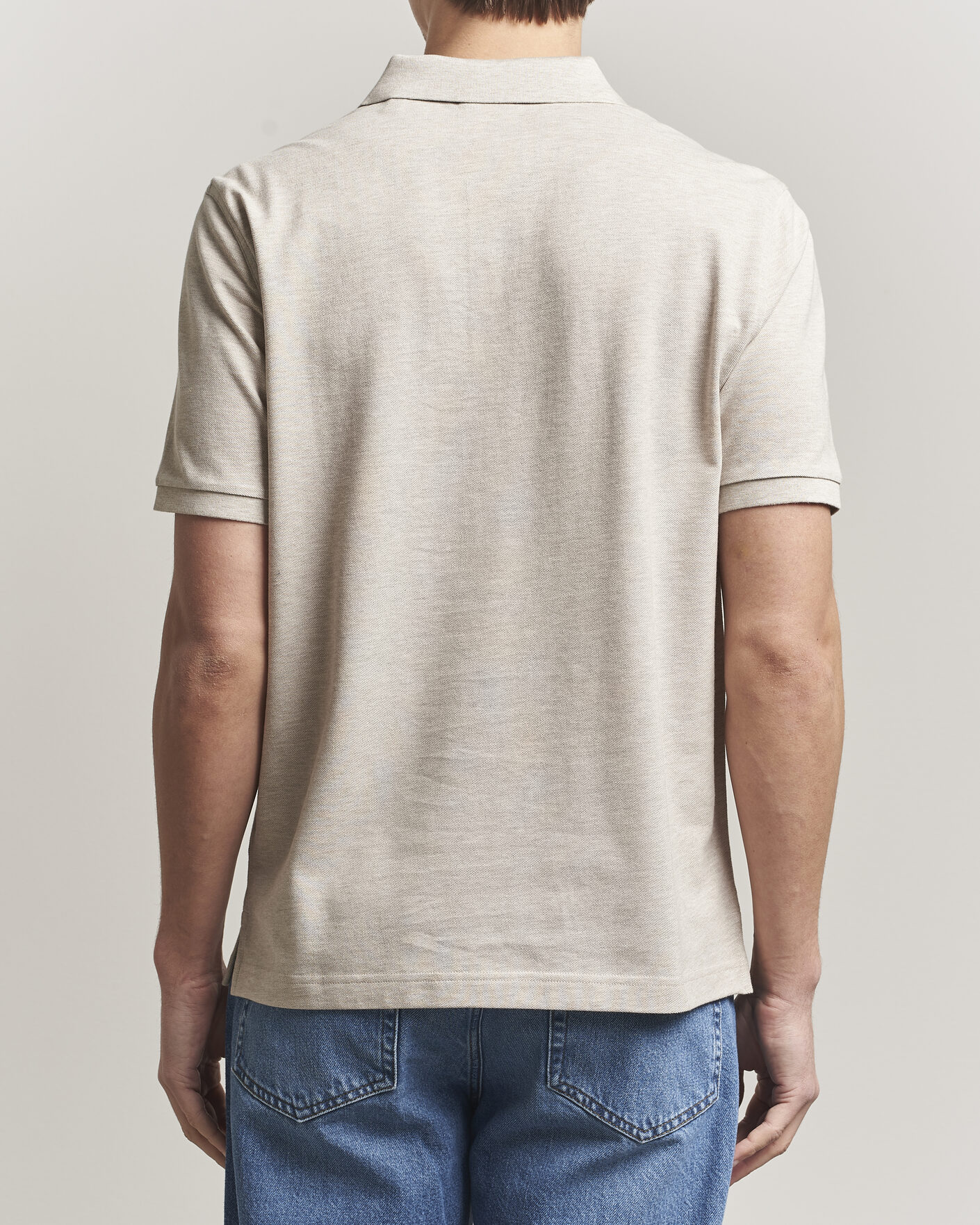 Uomini | Polo | Gant | The Original Polo Oat Melange