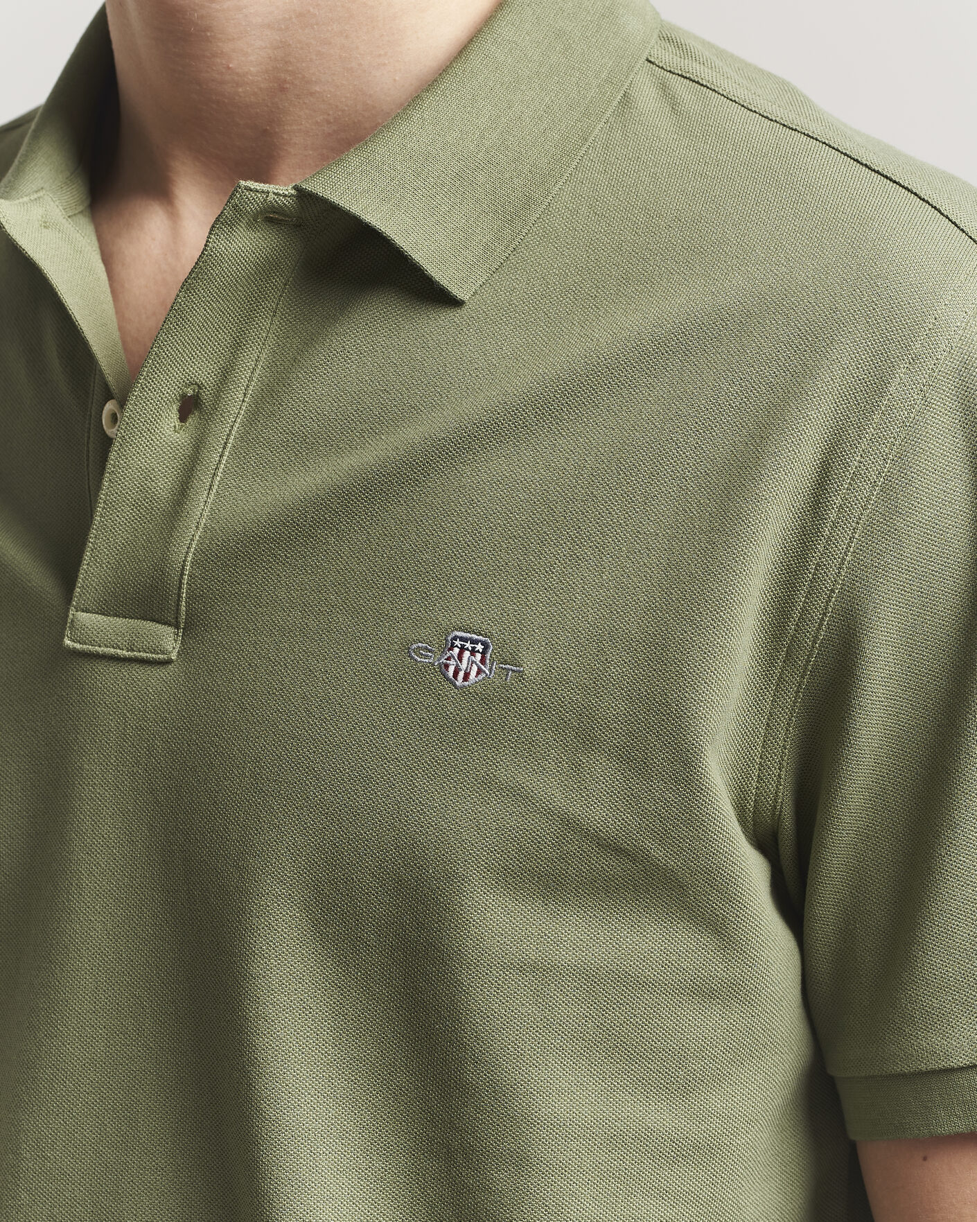 Uomini | Polo | Gant | The Original Polo Dry Herb Green