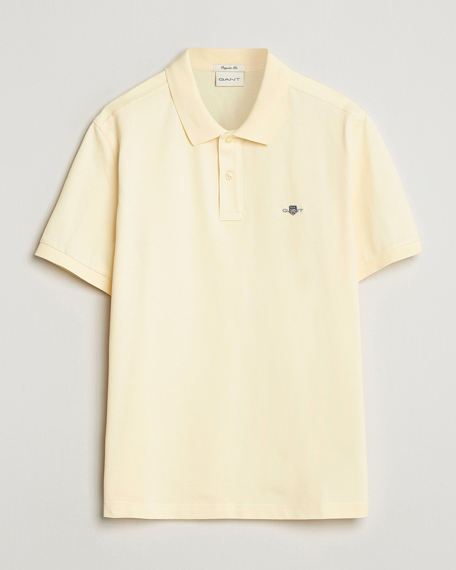 Uomini | Polo | Gant | The Original Polo Vanilla Yellow