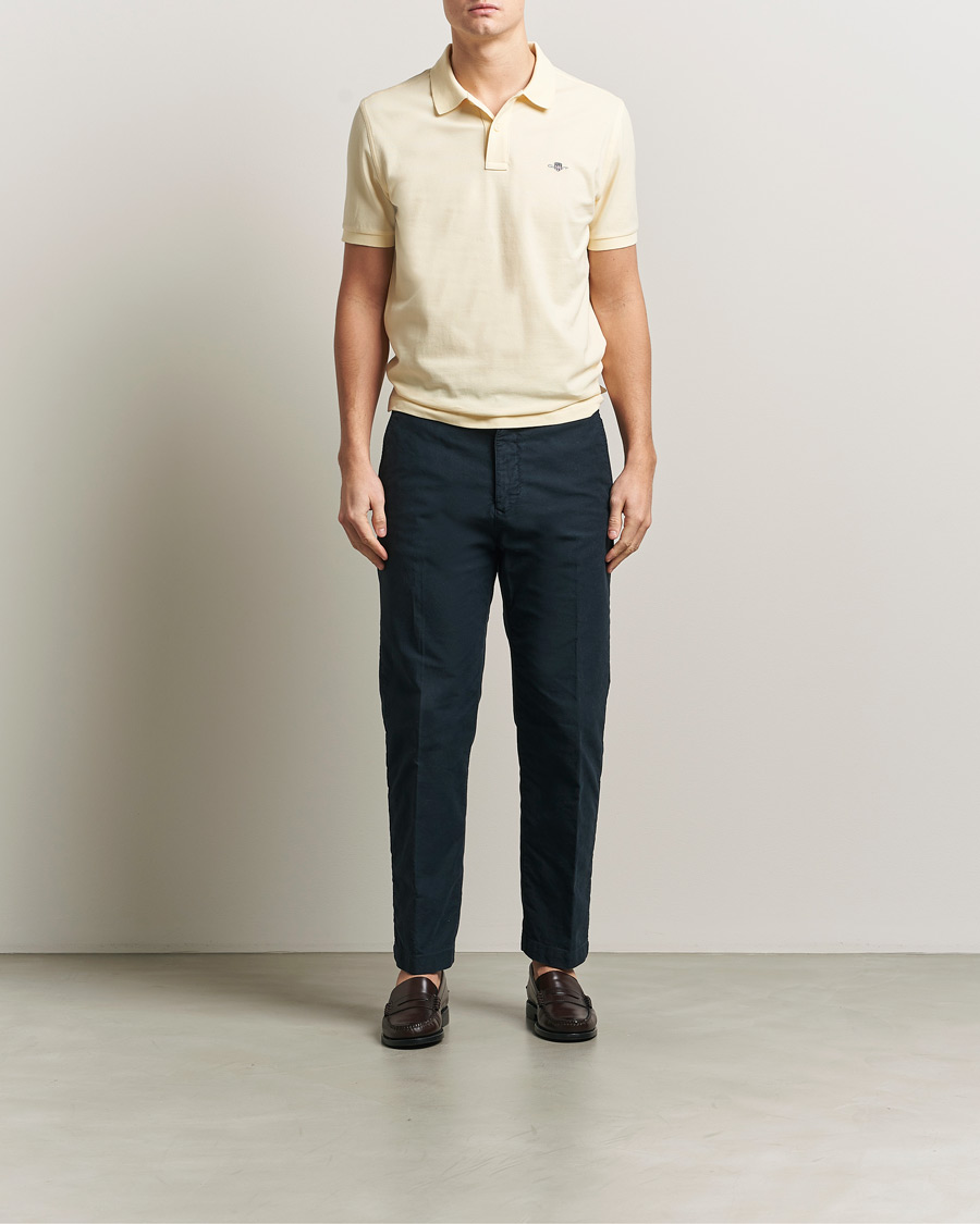 Uomini | Polo | GANT | The Original Polo Vanilla Yellow