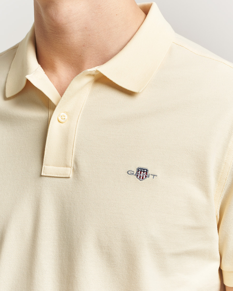 Uomini | Polo | Gant | The Original Polo Vanilla Yellow