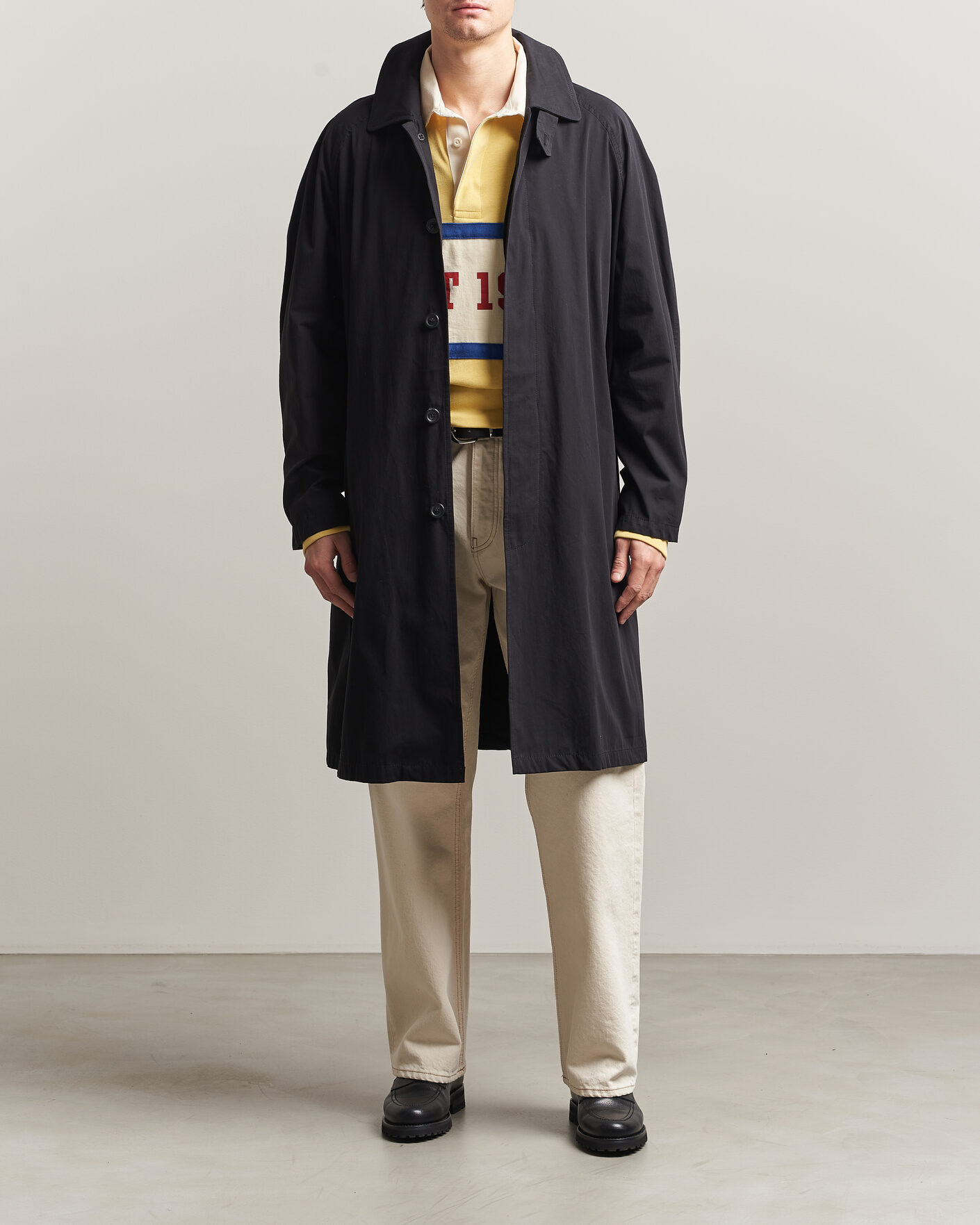 Uomini | Giacche | GANT | Cotton Coat Black