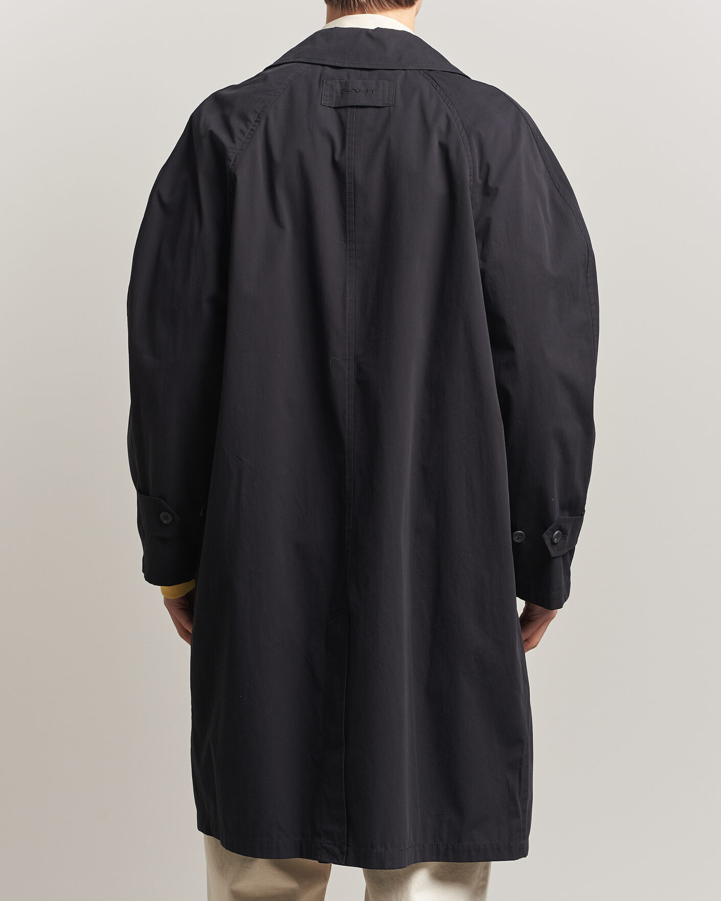 Uomini | Giacche | GANT | Cotton Coat Black