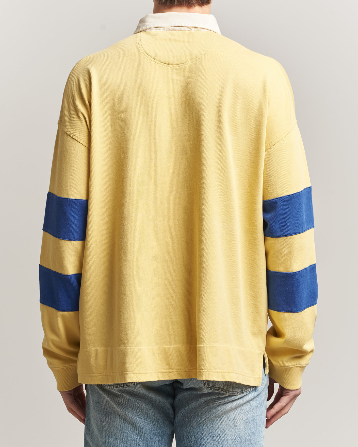 Uomini | Maglieria | Gant | Heavy Rugger Light Mustard Yellow