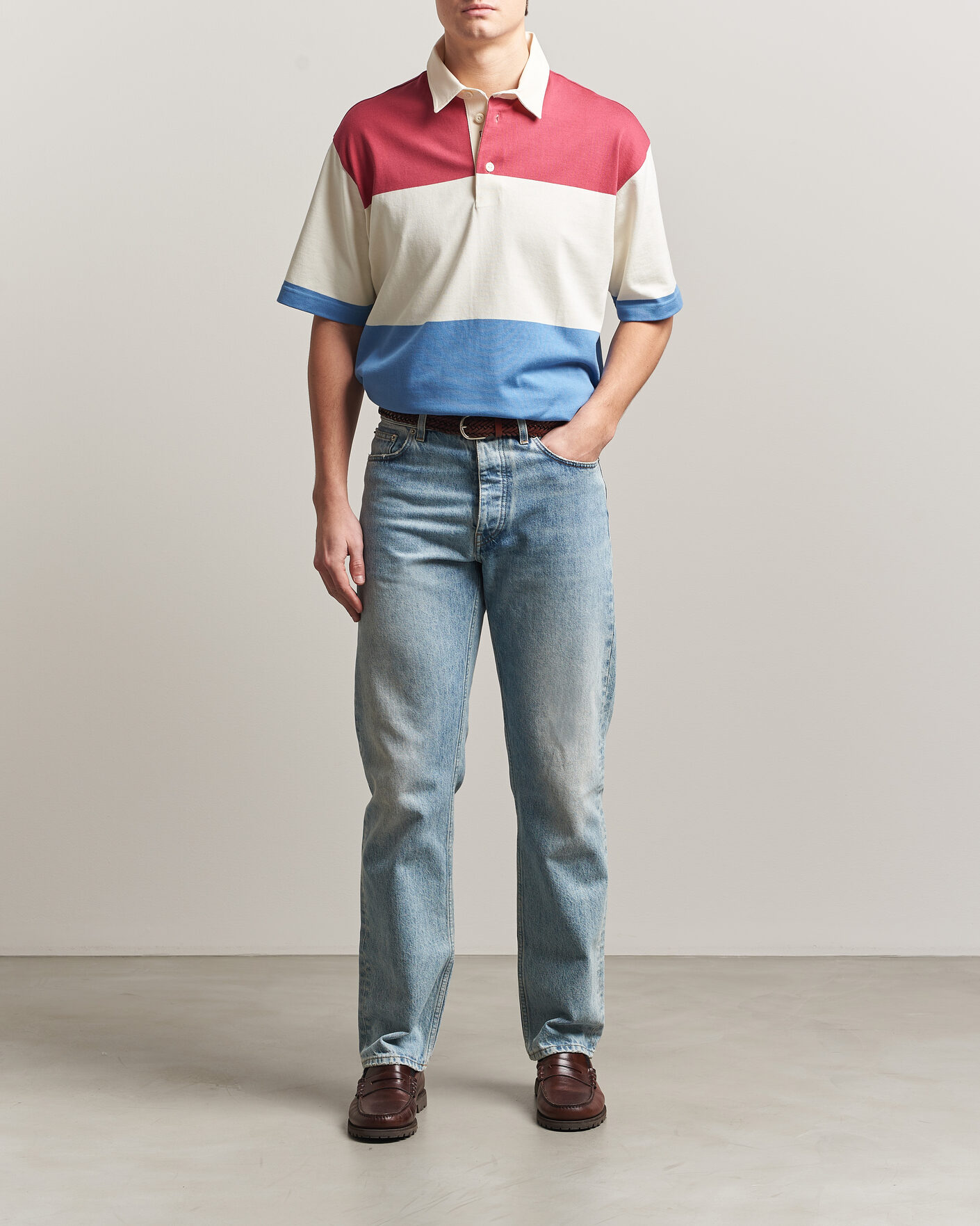 Uomini | Polo | GANT | Striped Short Sleeve Rugger Multi