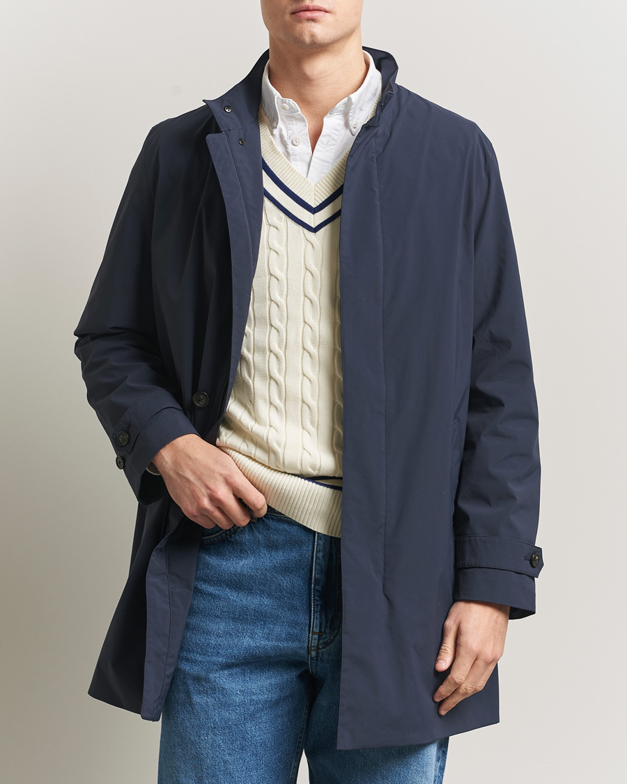Uomini | Giacche | Gant | Lightweight Commuter Coat Evening Blue