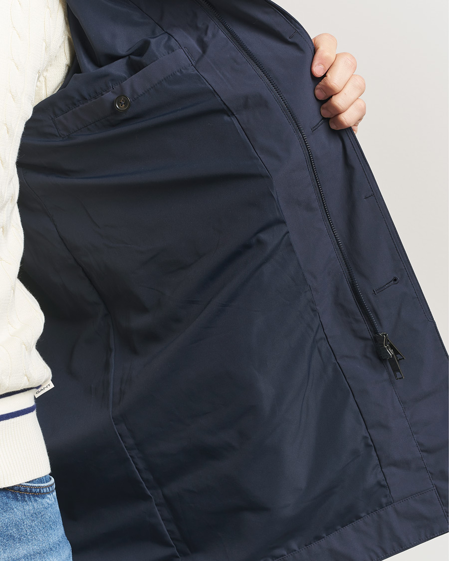 Uomini | Giacche | Gant | Lightweight Commuter Coat Evening Blue