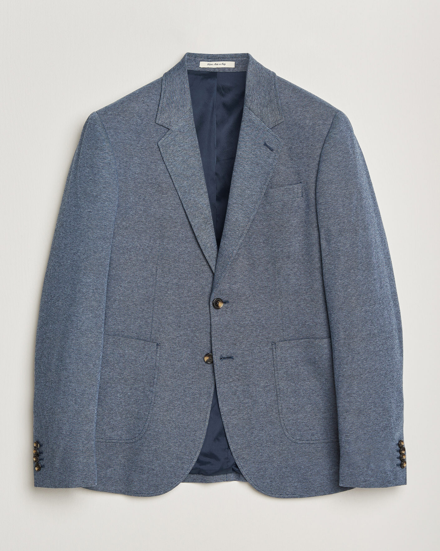 Uomini | Blazers | Gant | Two Tone Jersey Pique Blazer Salty Sea
