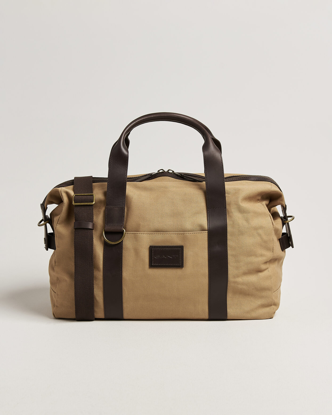 Uomini | Borse | GANT | Washed Canvas Duffle Bag Warm Khaki