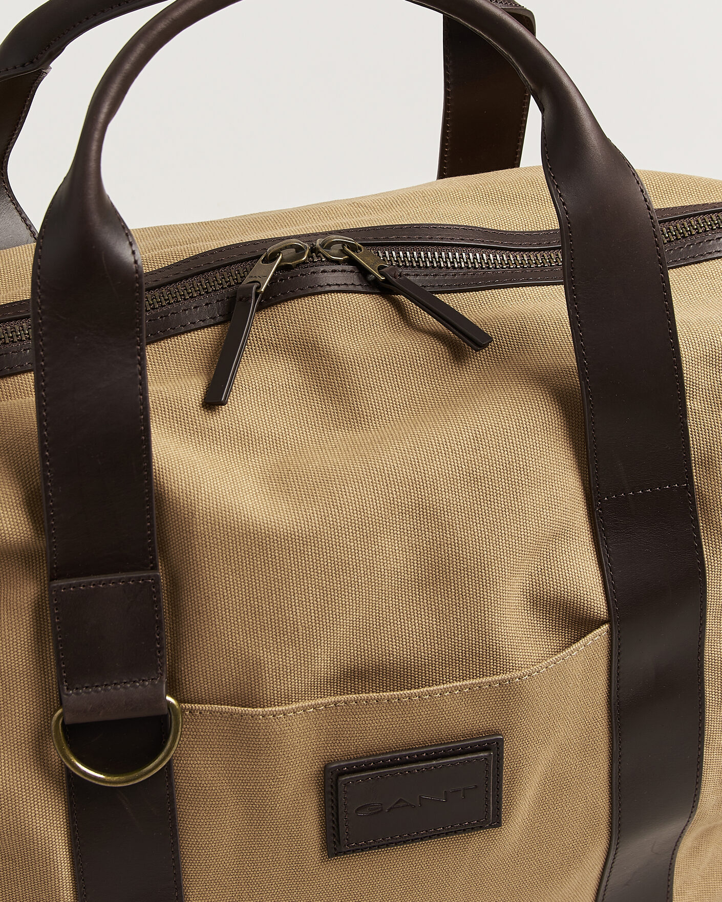 Uomini | Borse | GANT | Washed Canvas Duffle Bag Warm Khaki