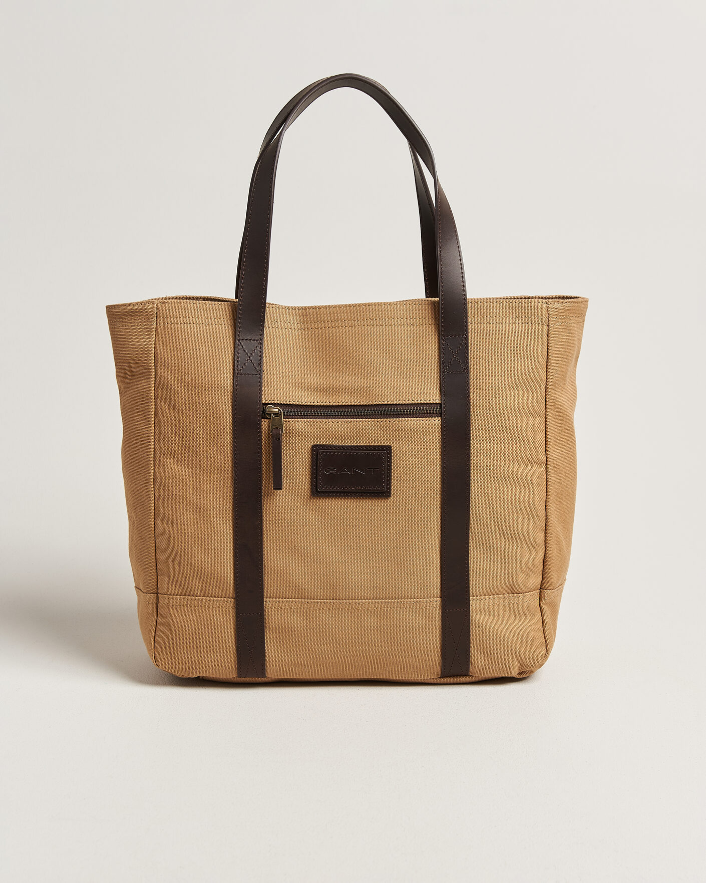 Uomini | Borse | GANT | Washed Canvas Tote Bag Warm Khaki