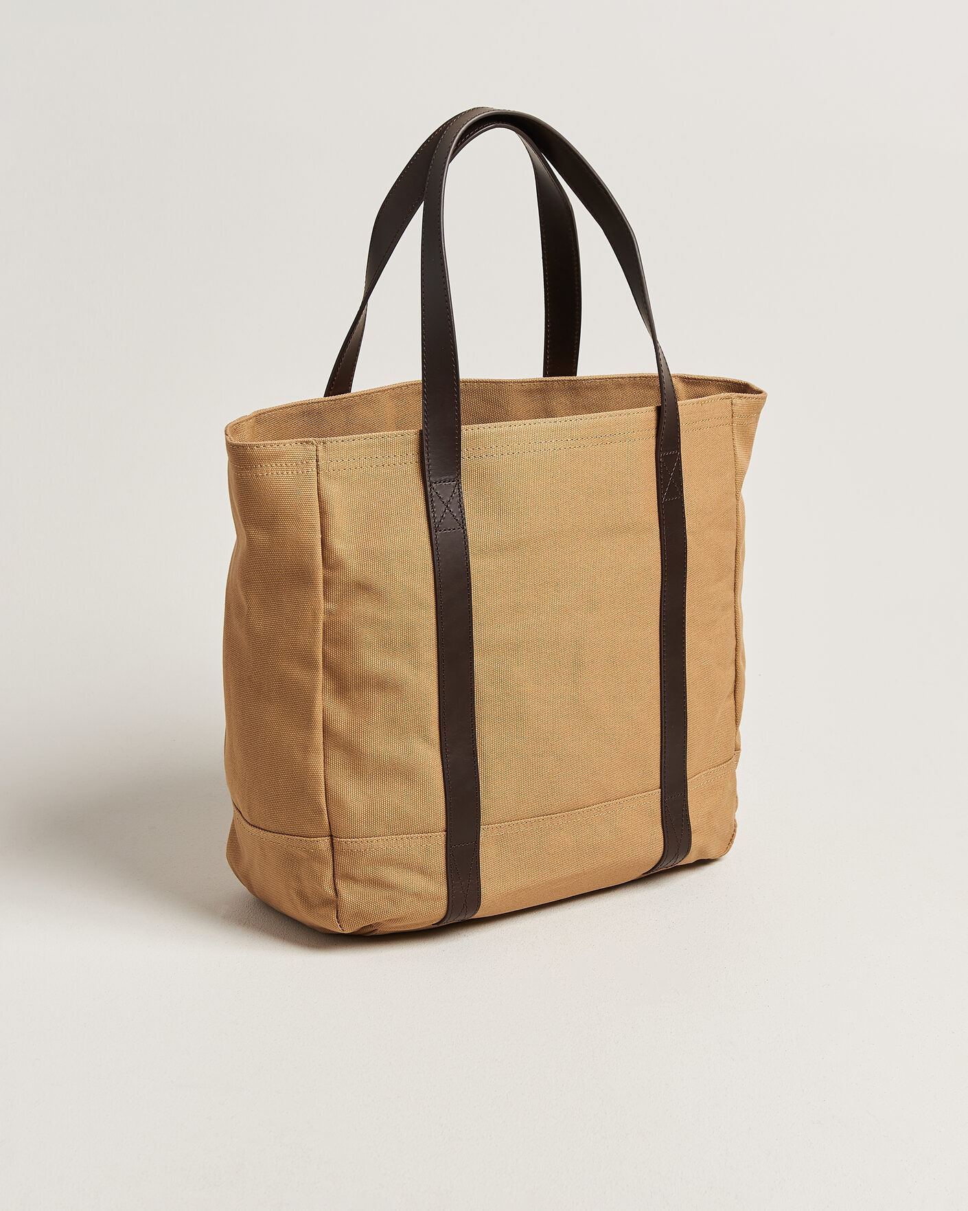 Uomini | Borse | GANT | Washed Canvas Tote Bag Warm Khaki