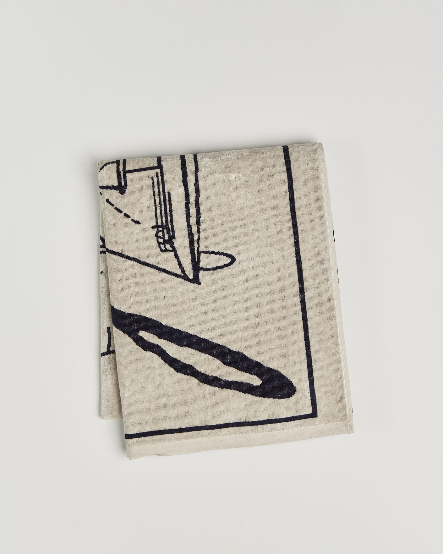 Uomini | Tessuti | Gant | Since 1949 Beach Towel Faded Beige