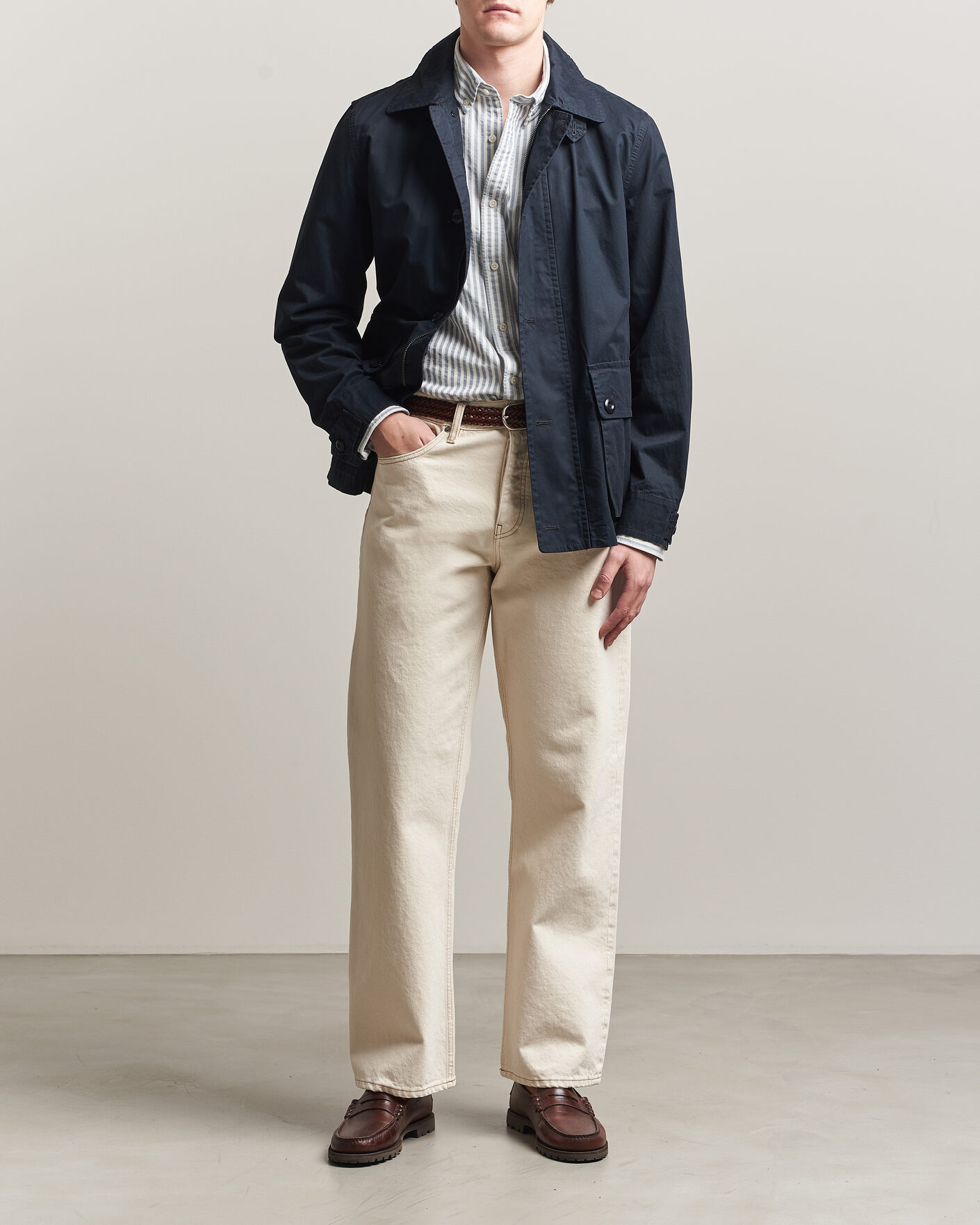 Uomini | Giacche | GANT | Cotton Decker Jacket Black