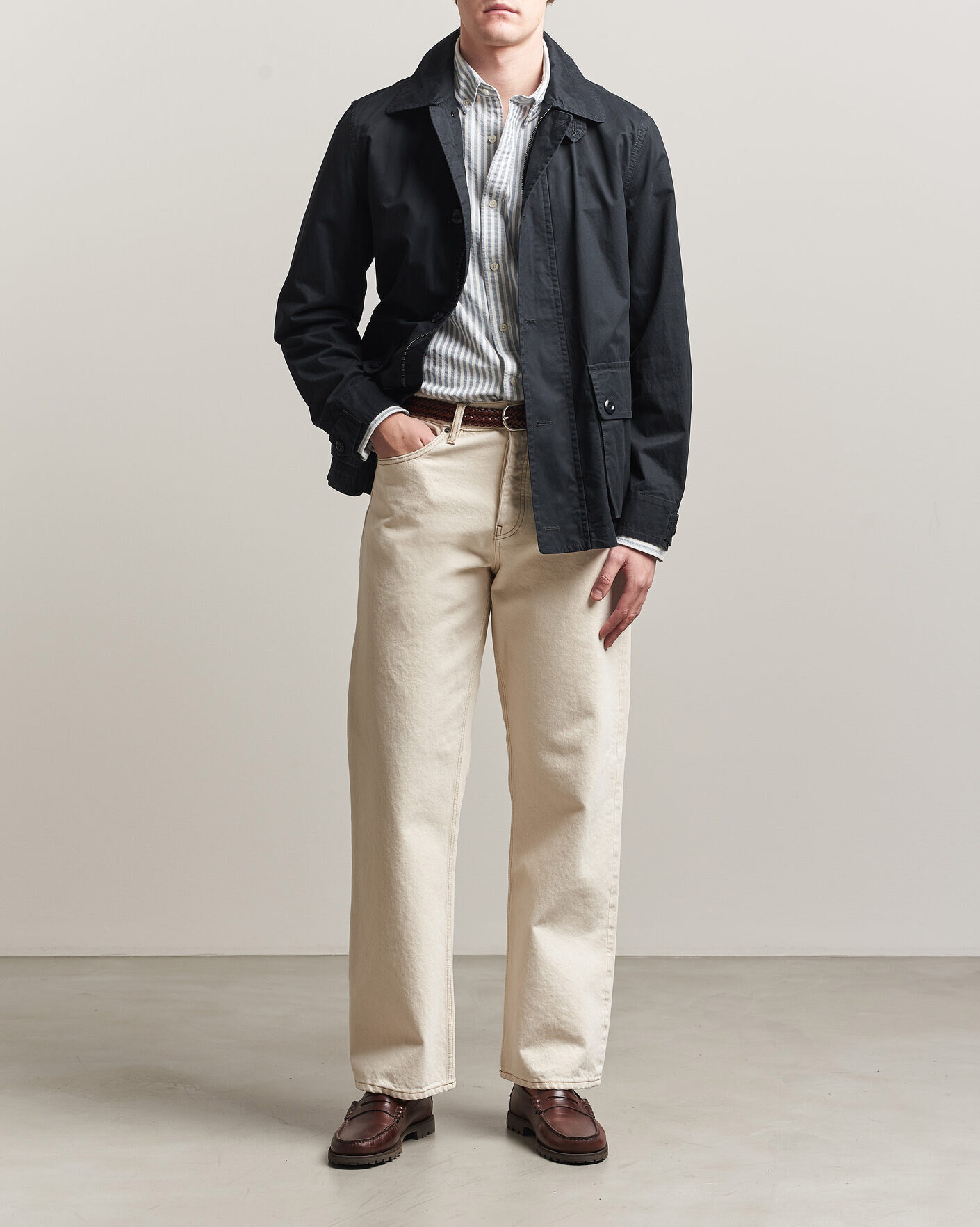 Uomini | Giacche | Gant | Cotton Decker Jacket Black
