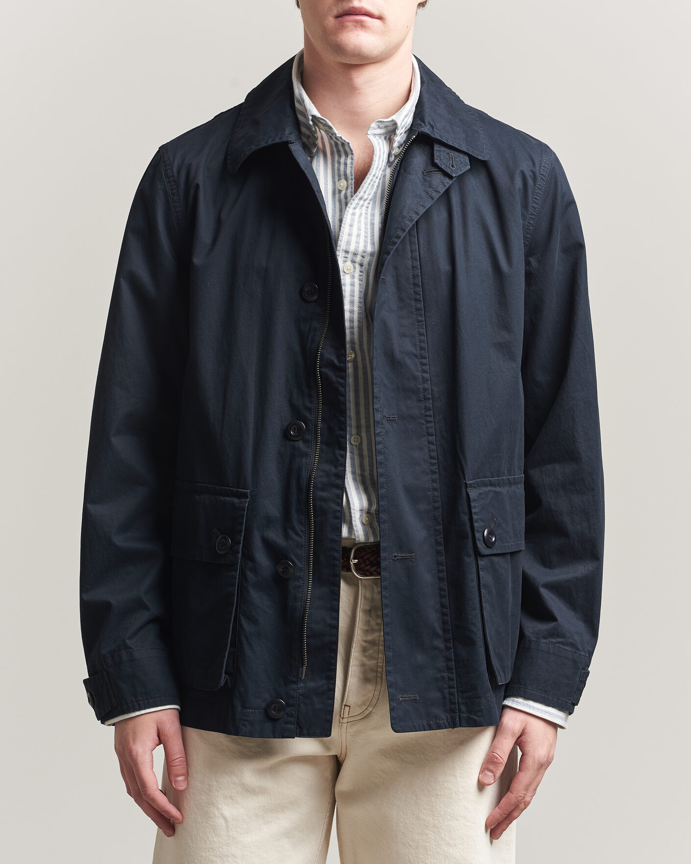 Uomini | Giacche | GANT | Cotton Decker Jacket Black