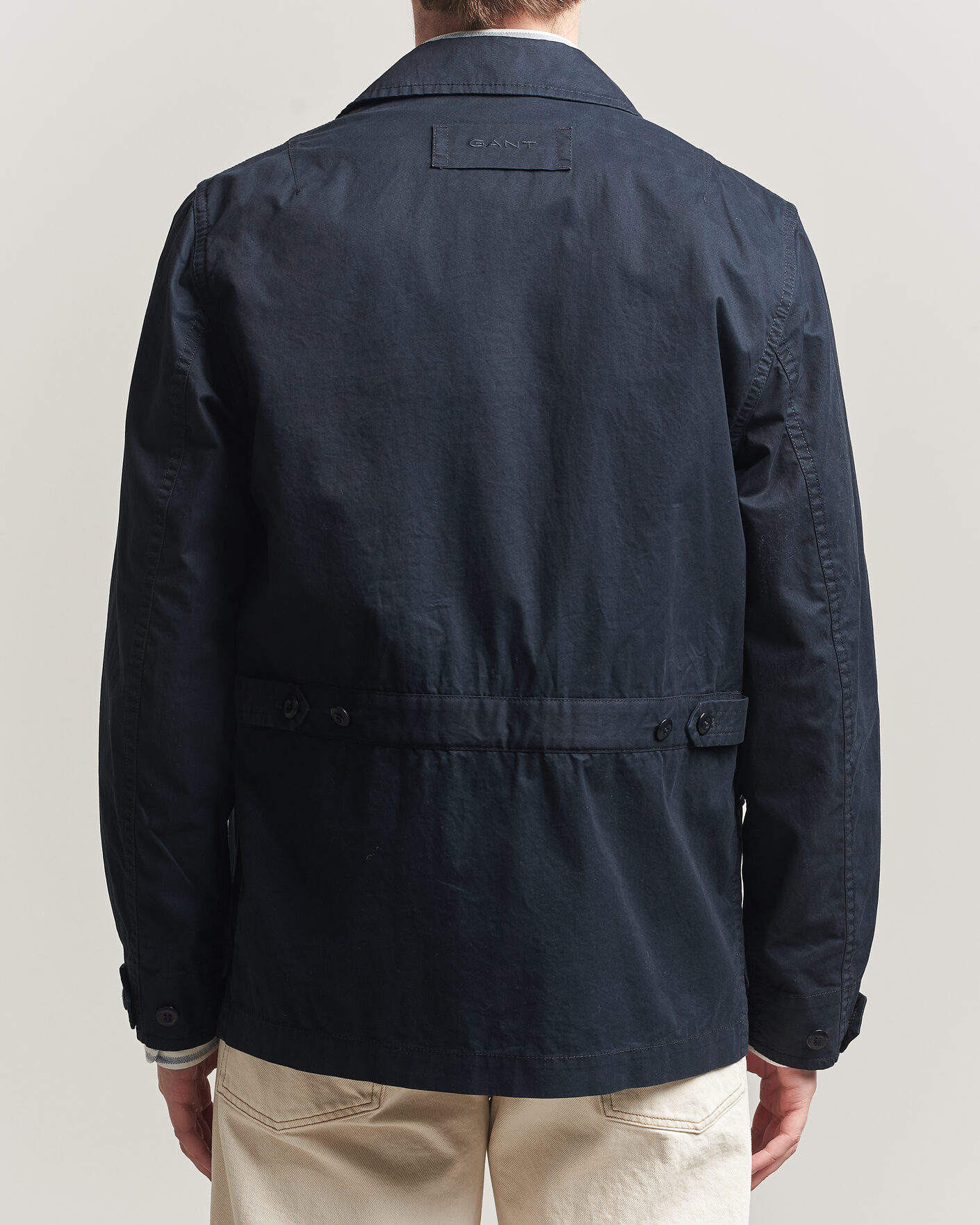 Uomini | Giacche | GANT | Cotton Decker Jacket Black