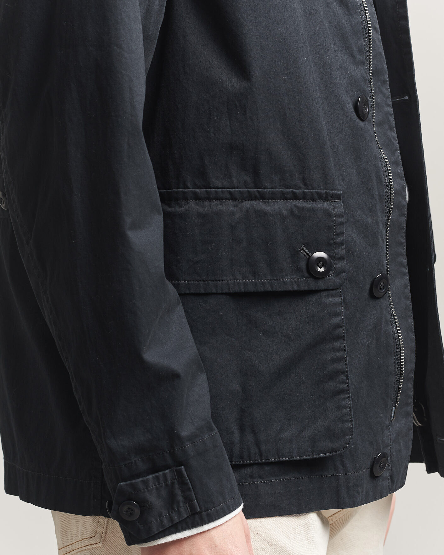 Uomini | Giacche | Gant | Cotton Decker Jacket Black