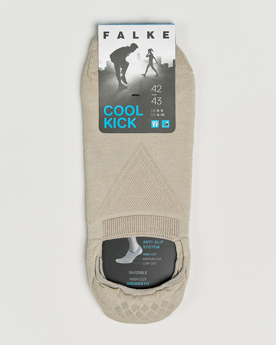Uomini | Biancheria intima | Falke | Cool Kick Invisible Socks Beige