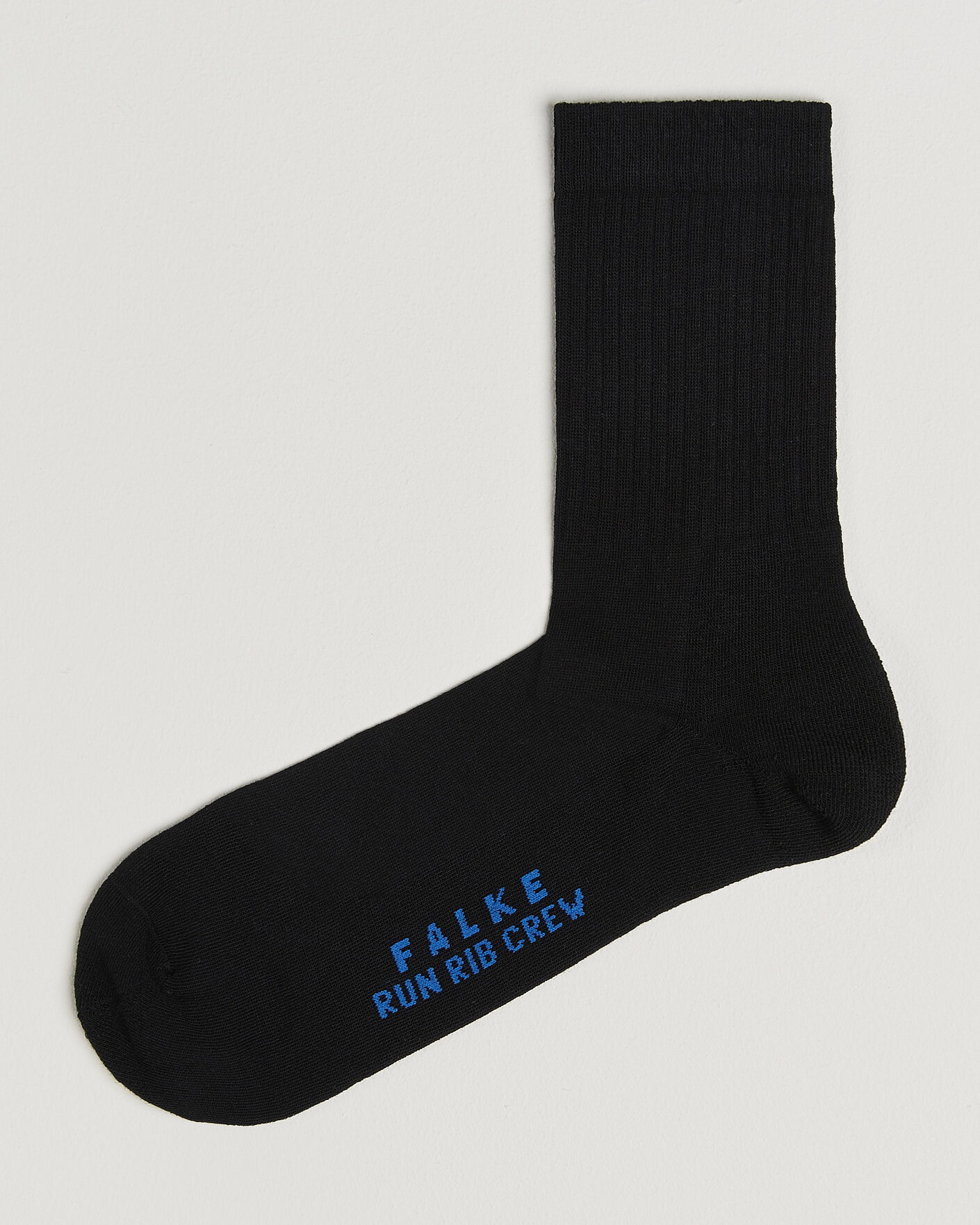 Uomini | Biancheria intima | Falke | Run Rib Crew Sock Black