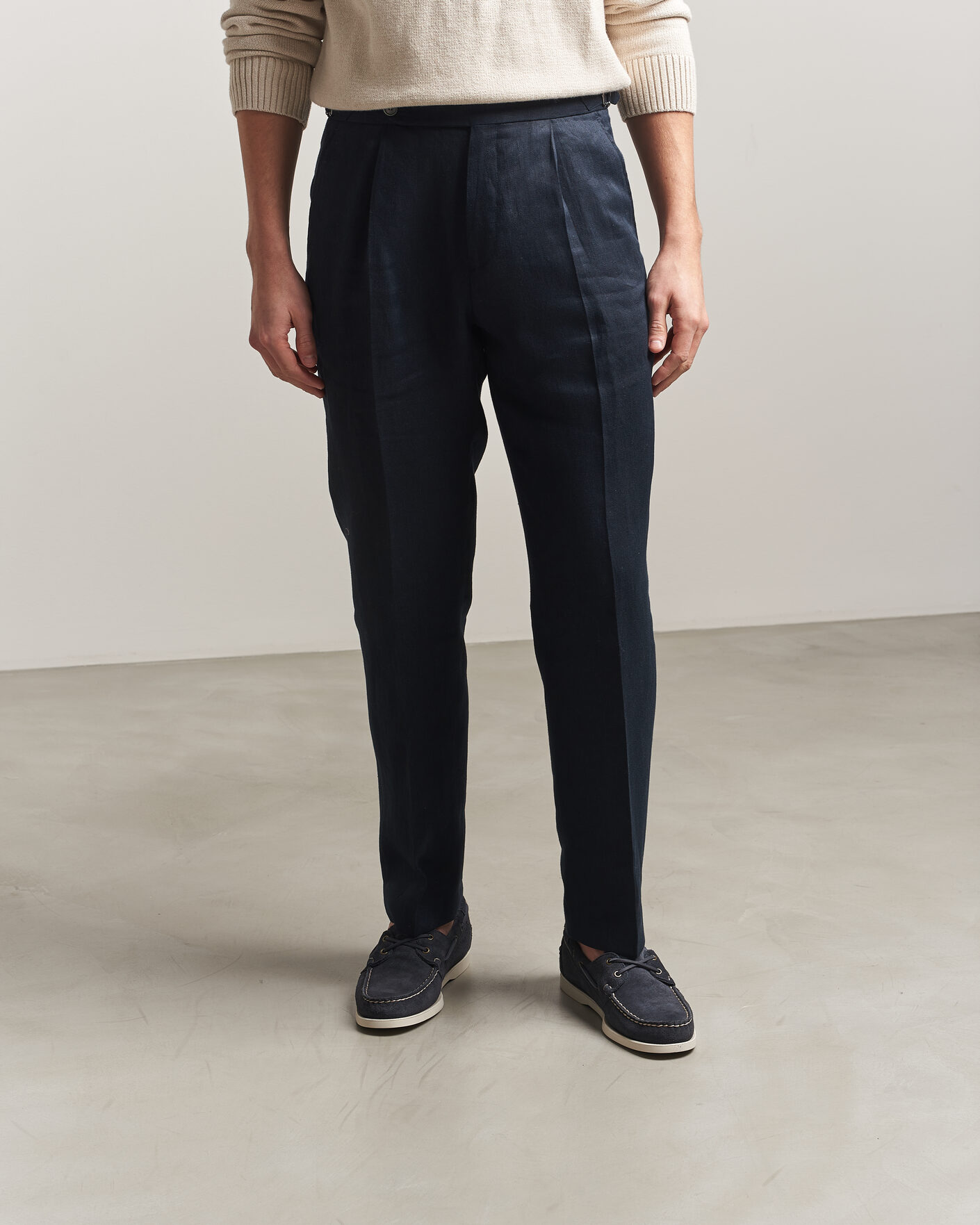 Uomini | Scarpe da barca | Sebago | Docksides Suede Boat Shoe Blue Navy