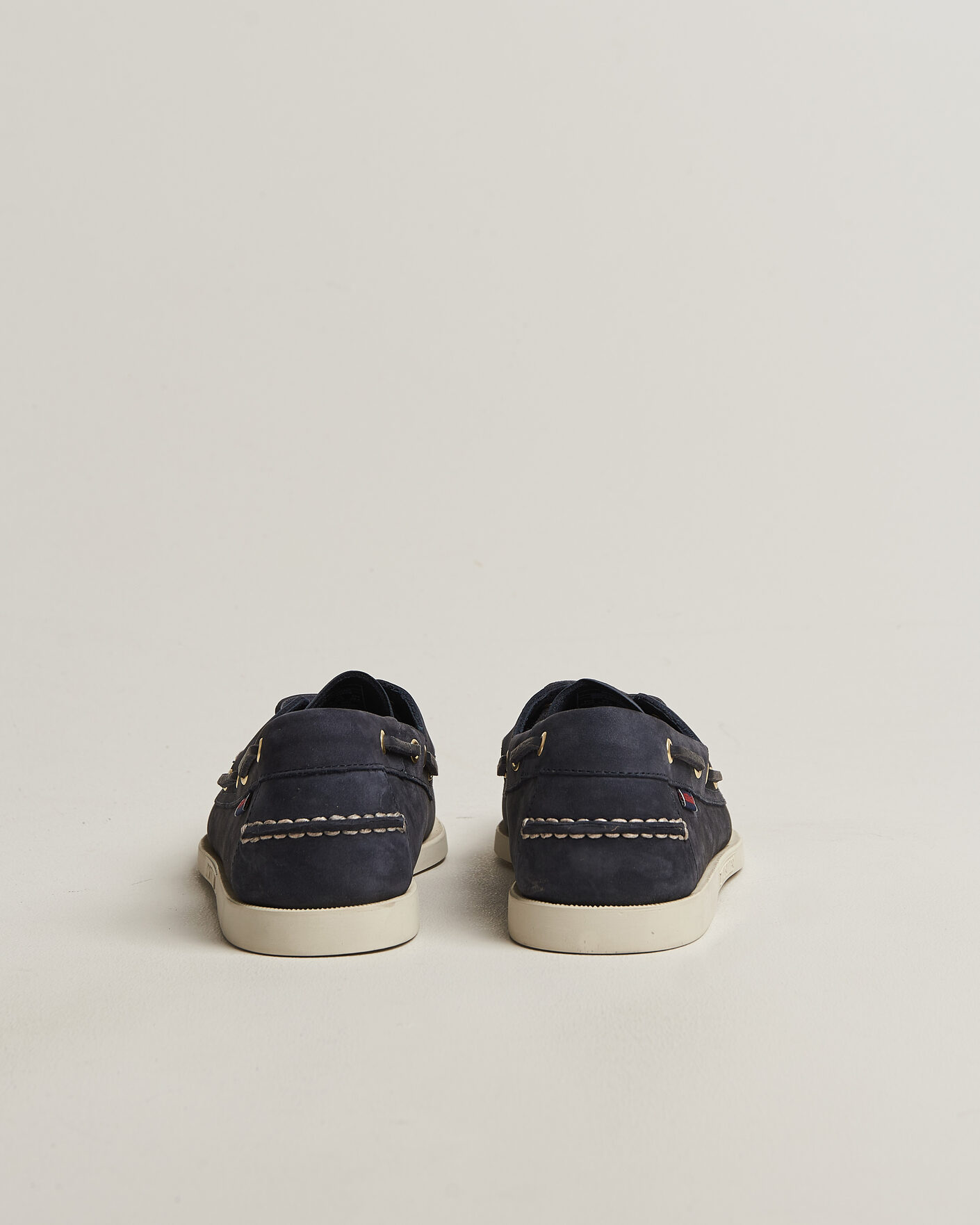 Uomini | Scarpe da barca | Sebago | Docksides Portland Nubuck Boat Shoe Blue Navy