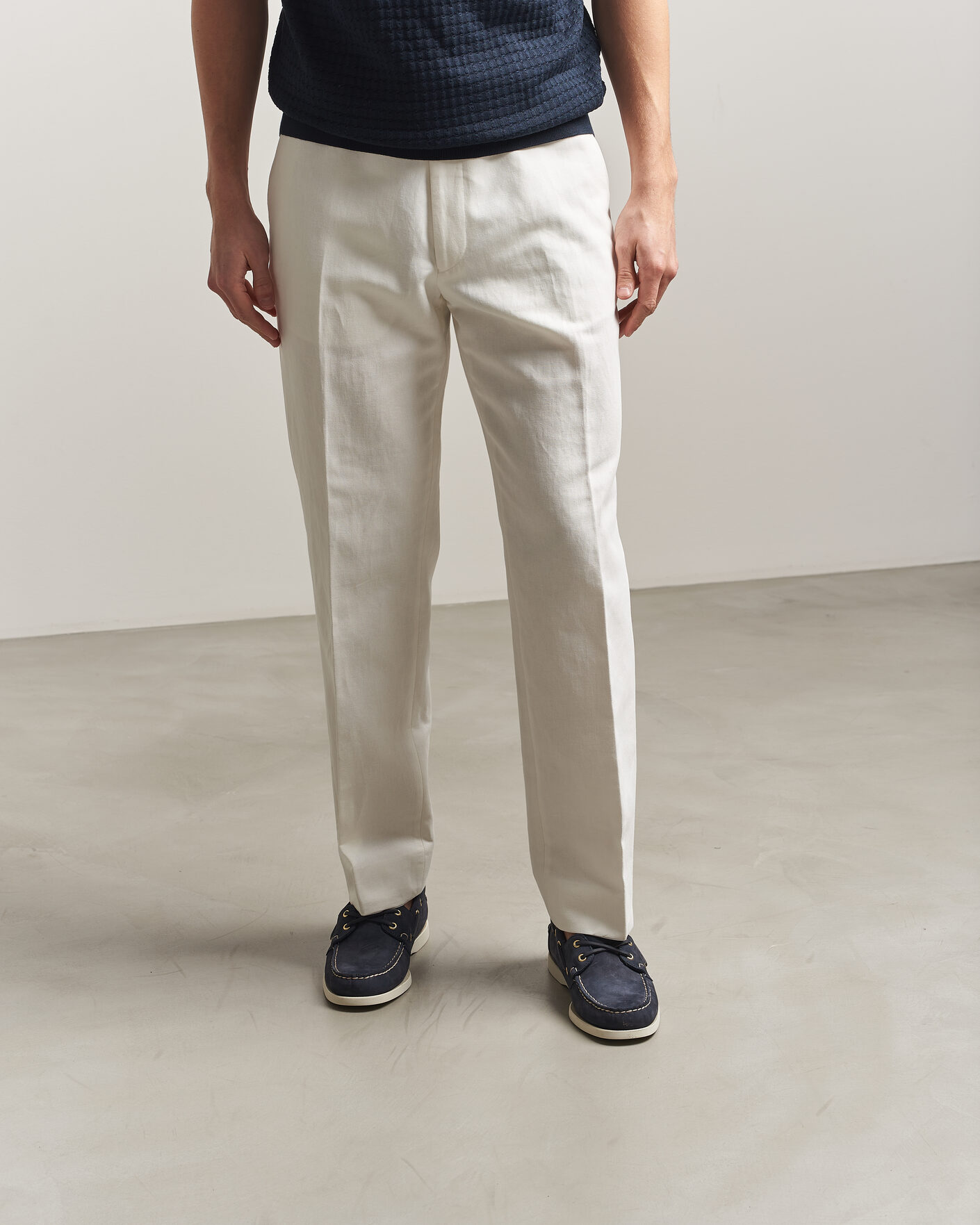 Uomini | Scarpe da barca | Sebago | Docksides Portland Nubuck Boat Shoe Blue Navy