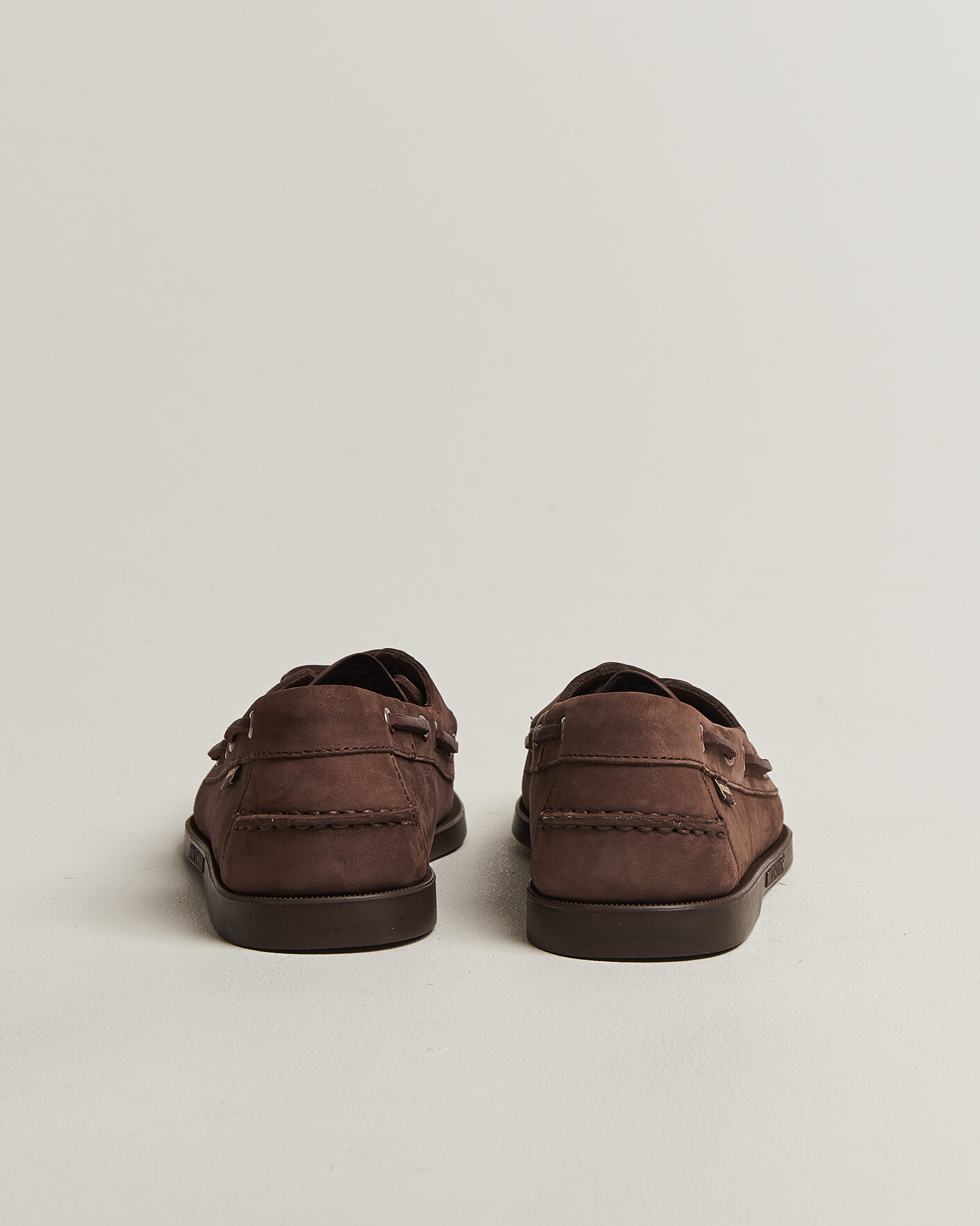 Uomini | Scarpe da barca | Sebago | Docksides Portland Nubuck Boat Shoe Brown Taupe