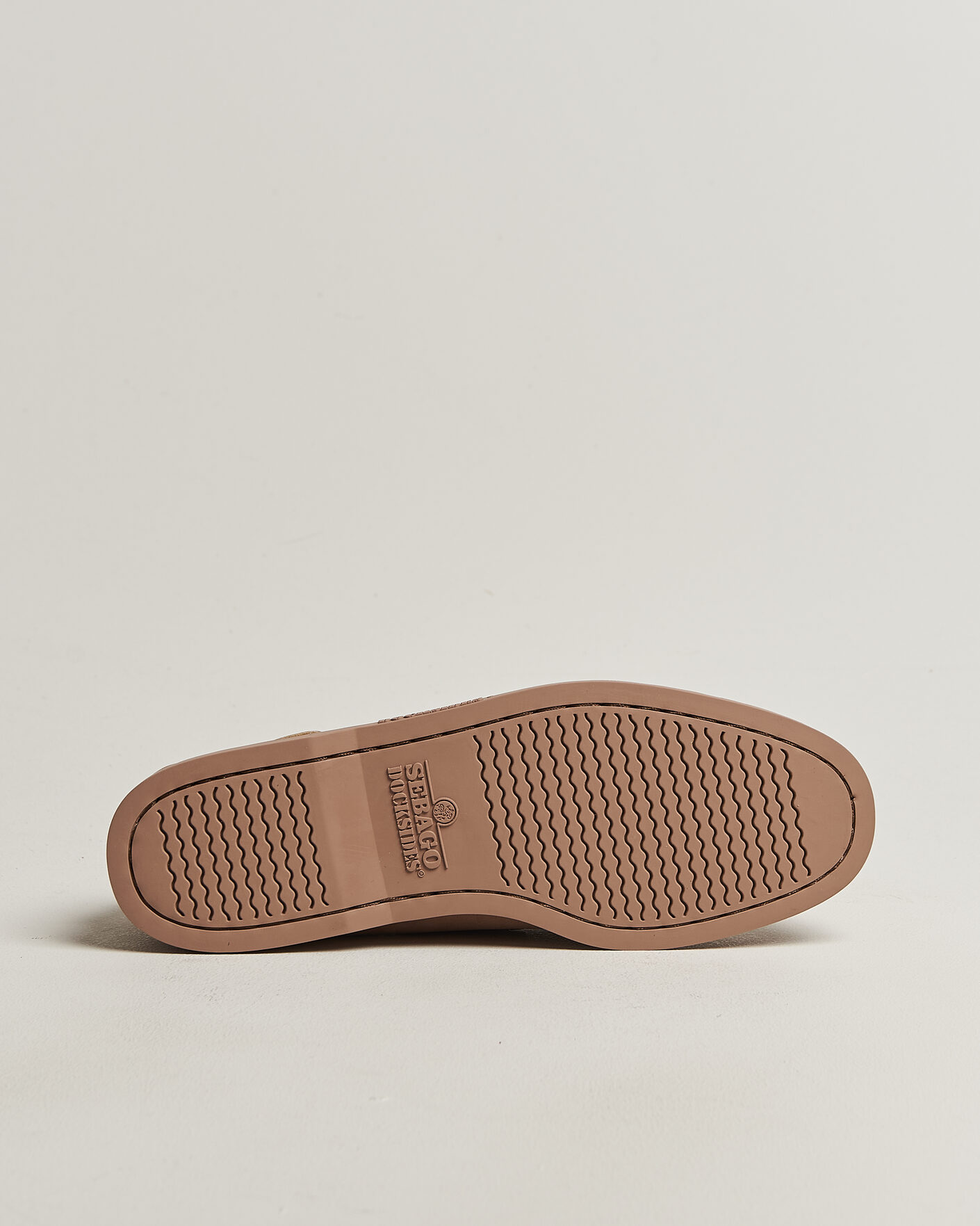 Uomini | Scarpe da barca | Sebago | Docksides Portland Nubuck Boat Shoe Beige Taupe