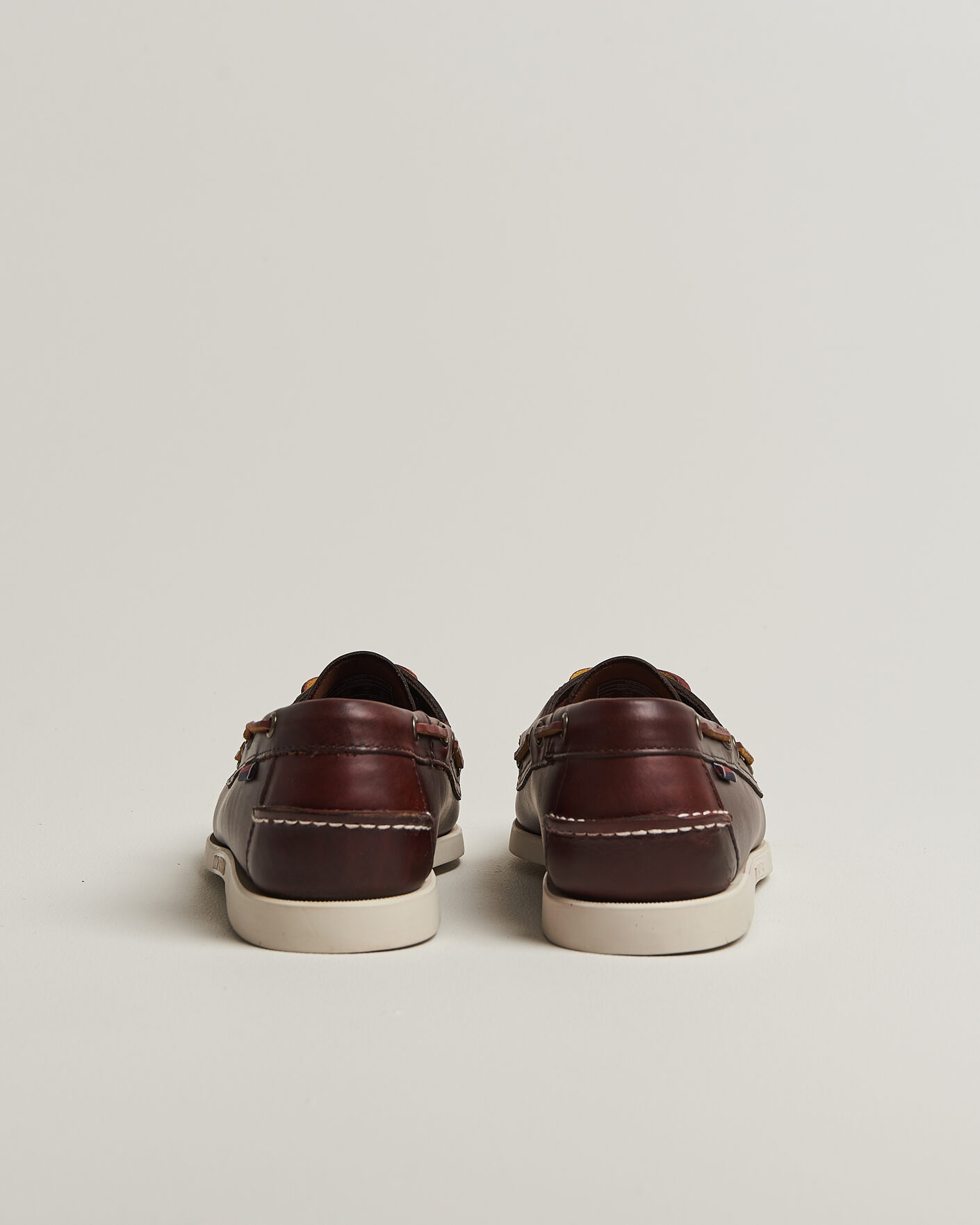 Uomini | Scarpe da barca | Sebago | Docksides Portland Waxed Boat Shoe Dark Brown