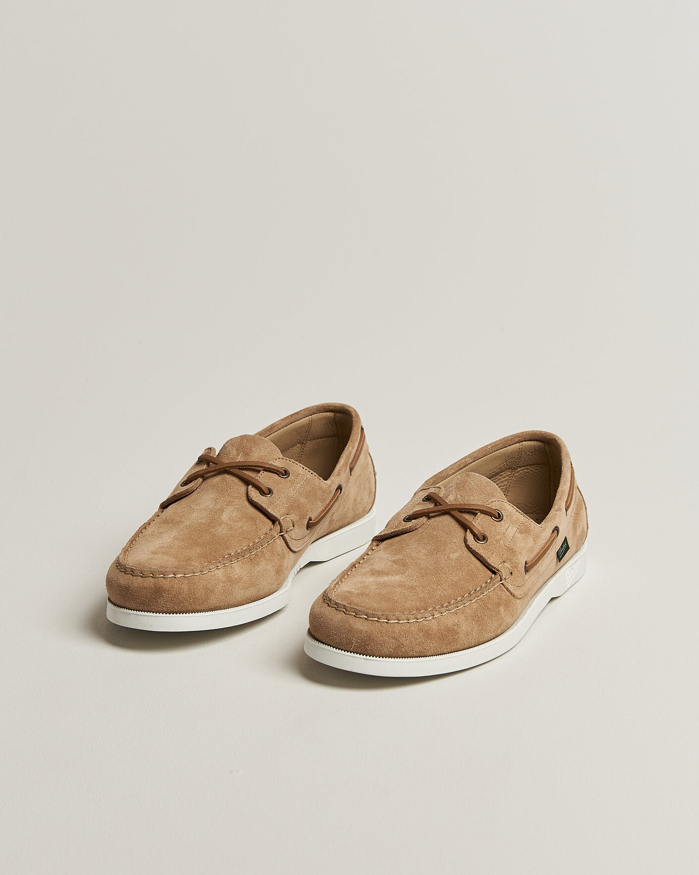 Uomini | Scarpe da barca | Paraboot | Barth Boat Shoe Beige Suede