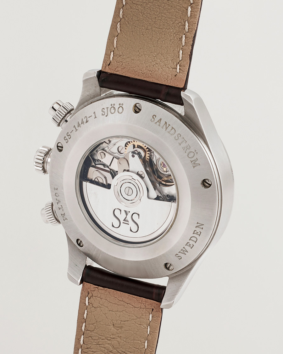 Uomini | Pre-Owned & Vintage Watches | Sjöö Sandström Pre-Owned | Royal Steel Chrono 