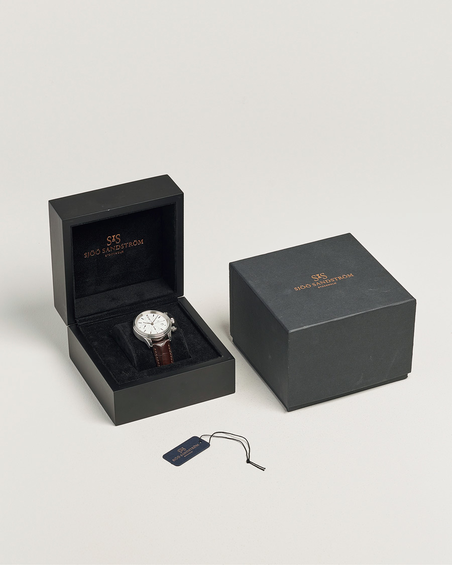 Uomini | Pre-Owned & Vintage Watches | Sjöö Sandström Pre-Owned | Royal Steel Chrono 