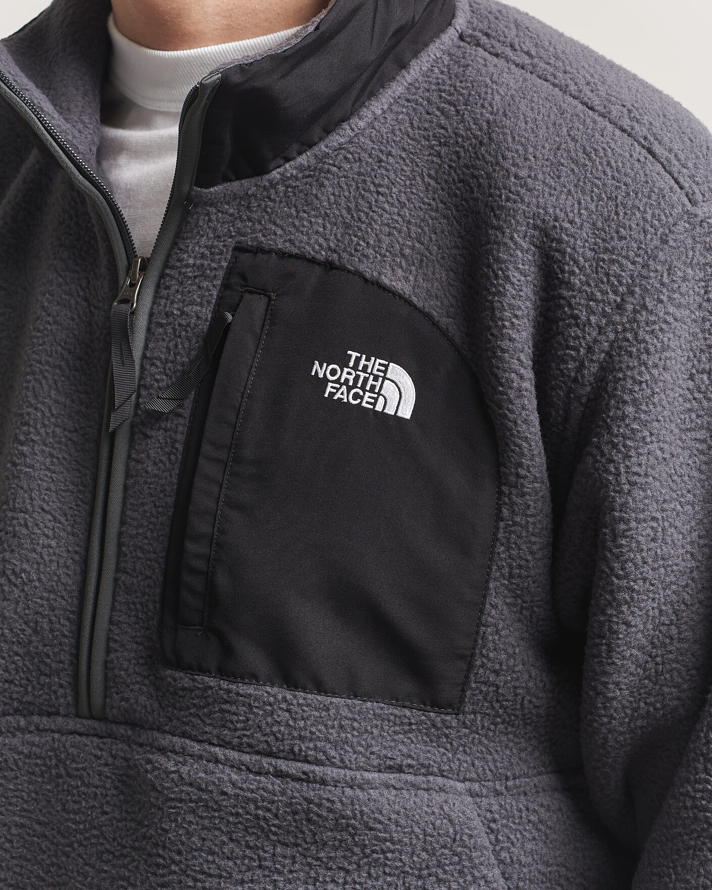 Uomini | Maglieria | The North Face | Yumiori Fleece Half Zip Asphalt Grey